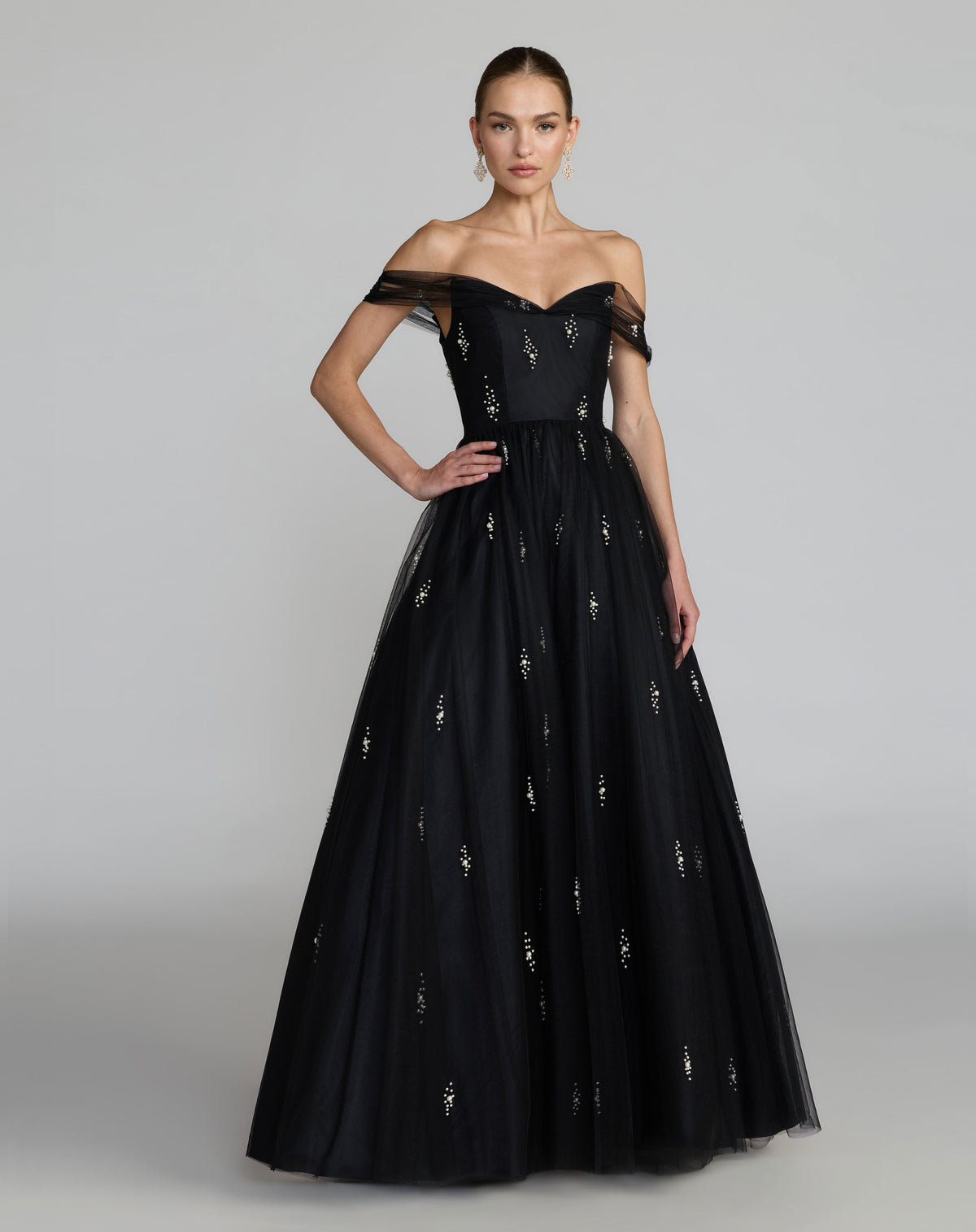Mac Duggal 13227 Black