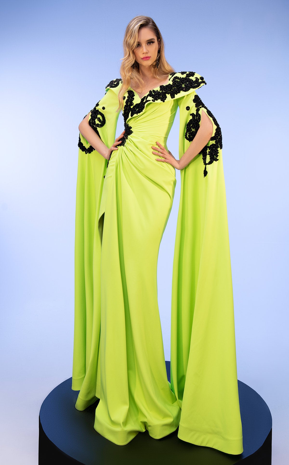 MNM Couture F02802 FUCHSIA