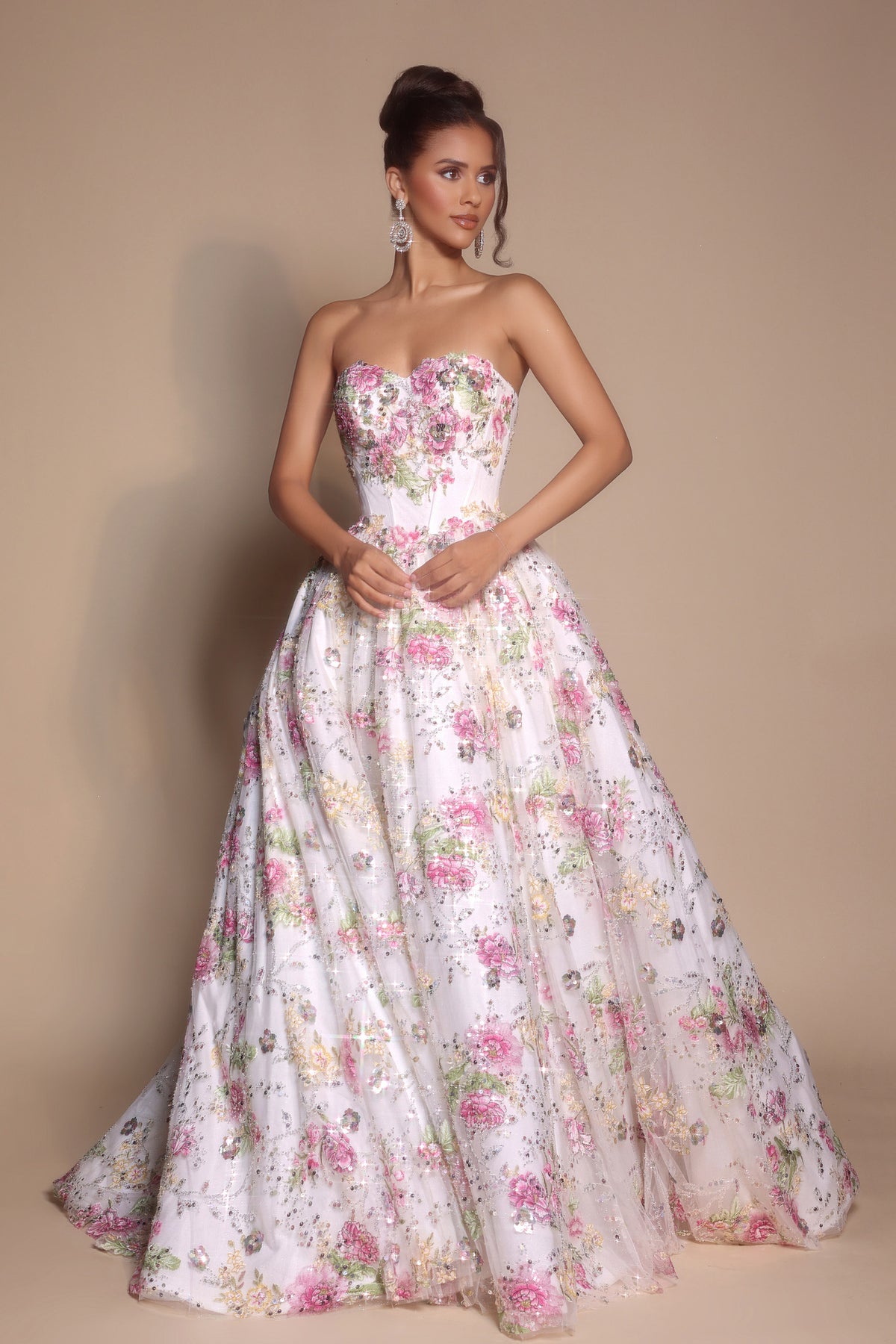 Portia and Scarlett PS26215 Pink/Ivory