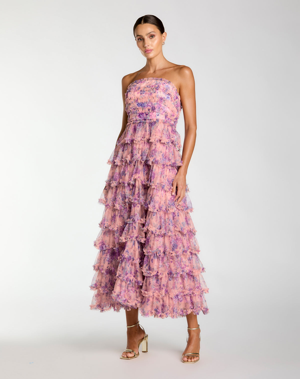 Mac Duggal 8420 Orchid Multi