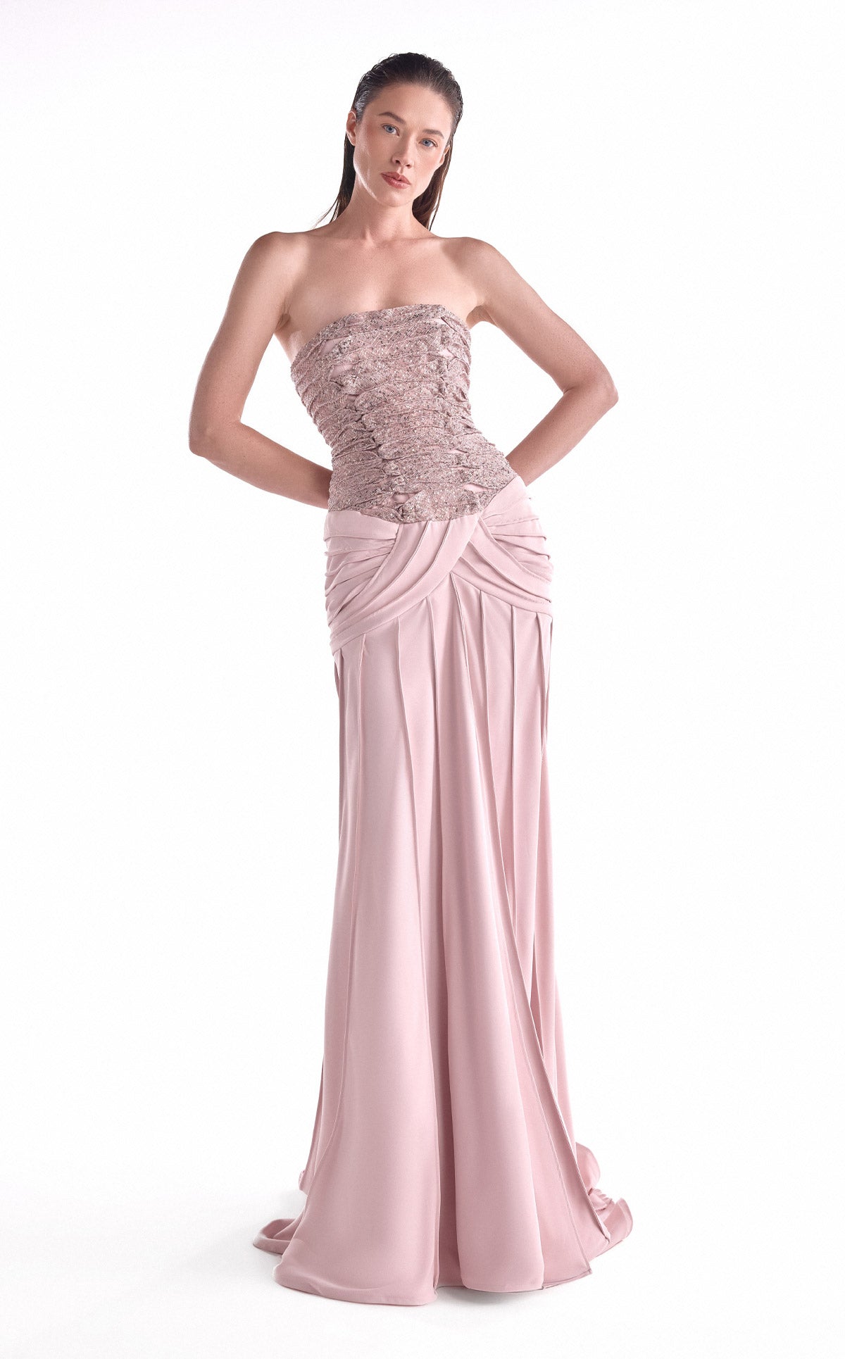 MNM Couture G2129 DUSTY ROSE