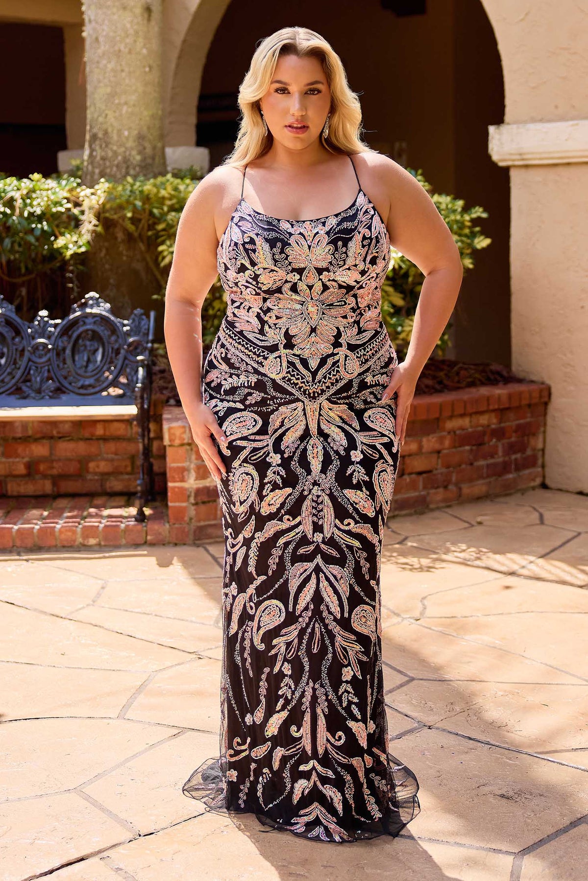 Primavera Couture 14102 IVORY BLUE