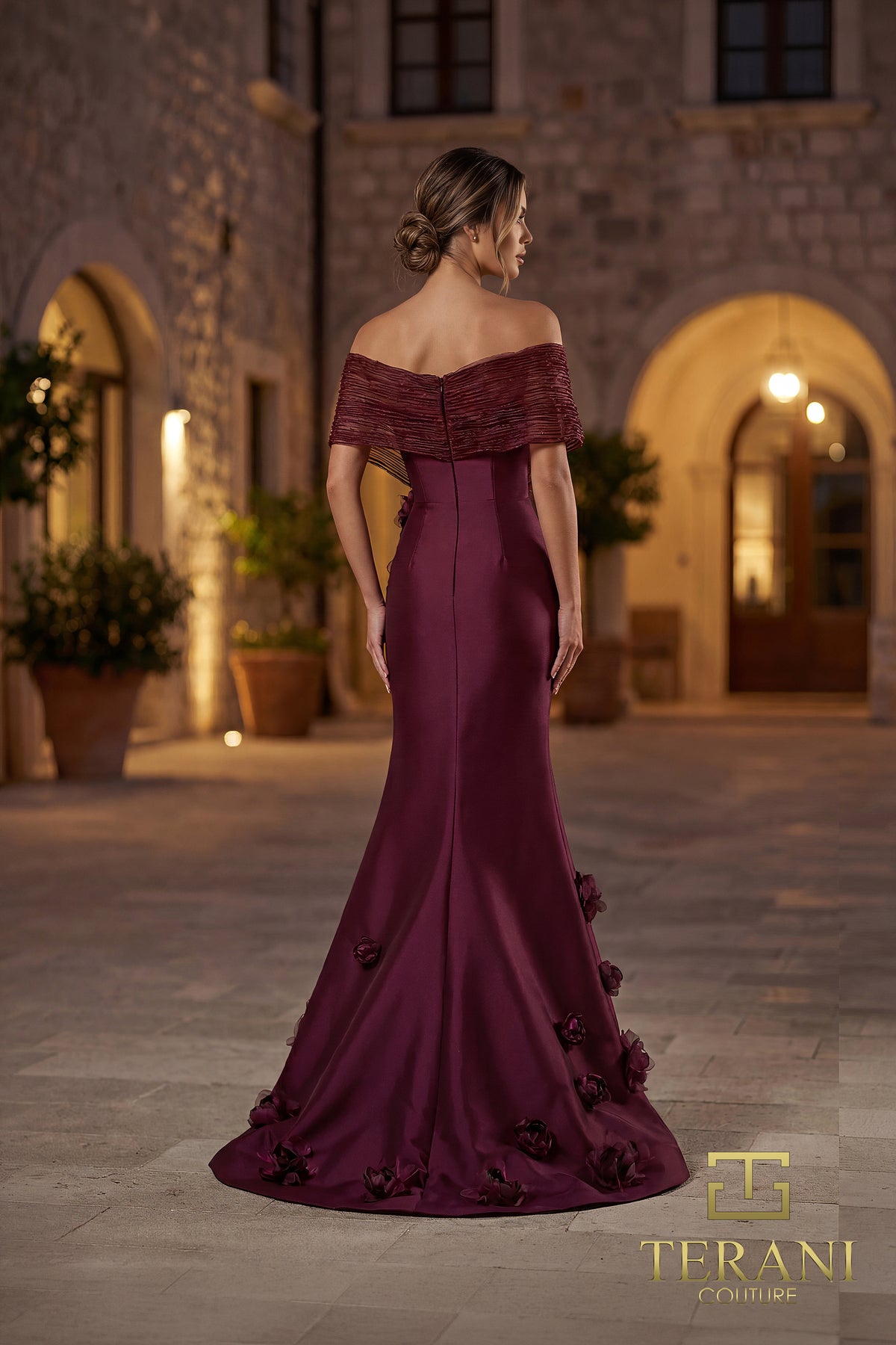 Terani Couture 262E7070 Wine