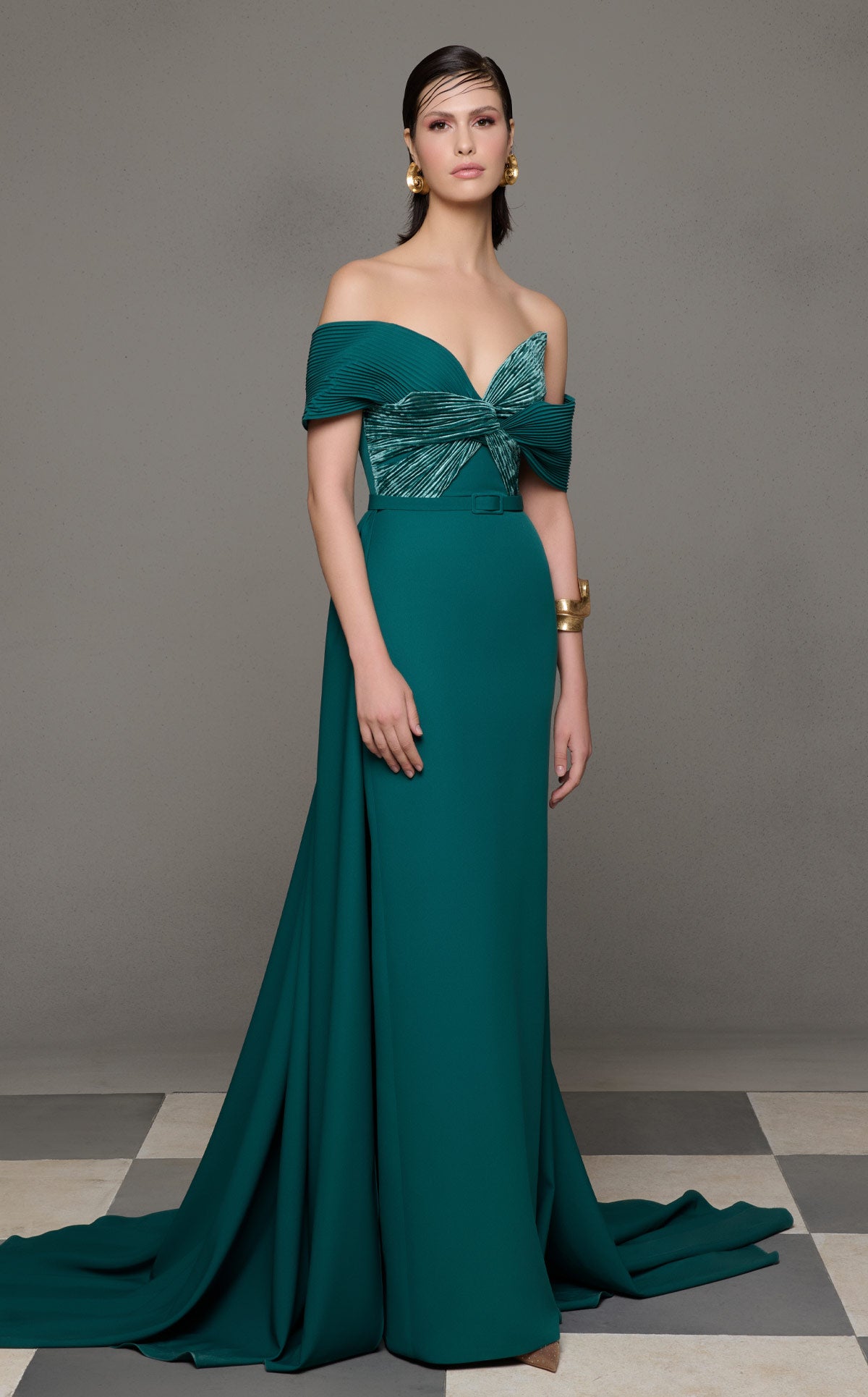 MNM Couture N0627 GREEN