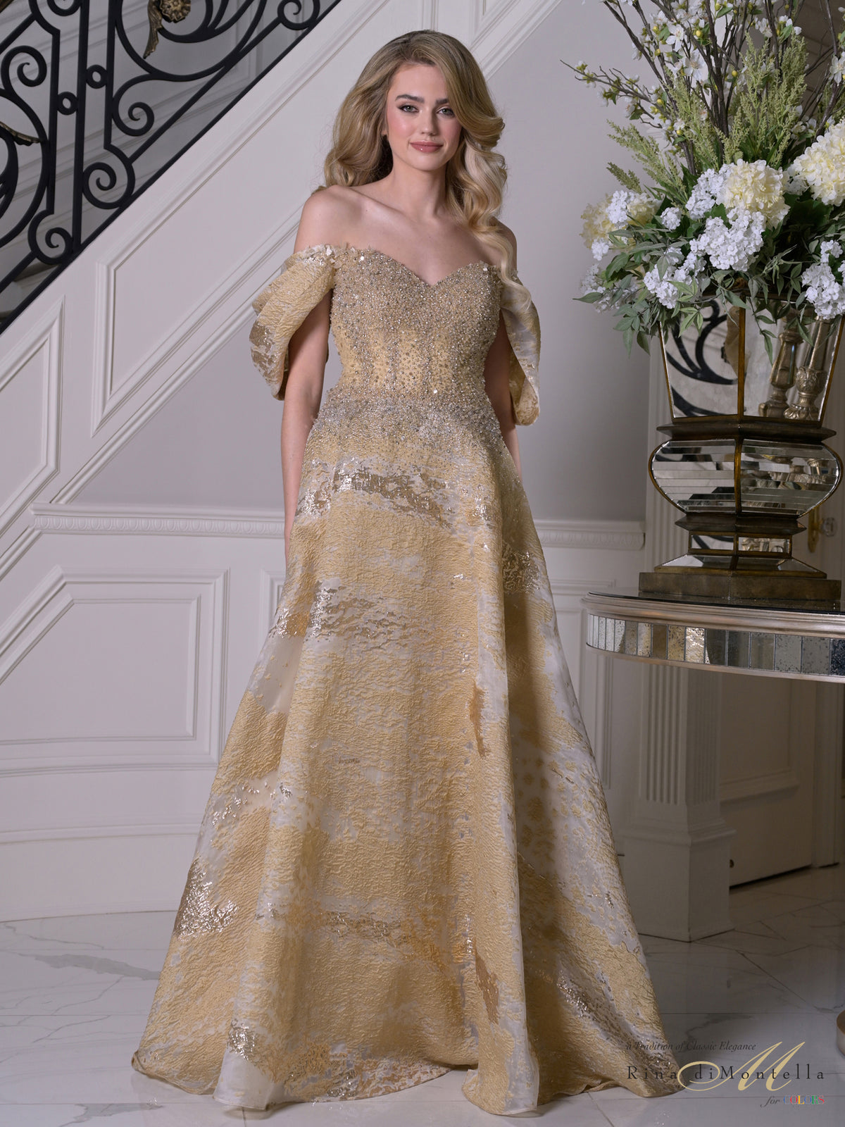 Rina Di Montella RD3405 Gold