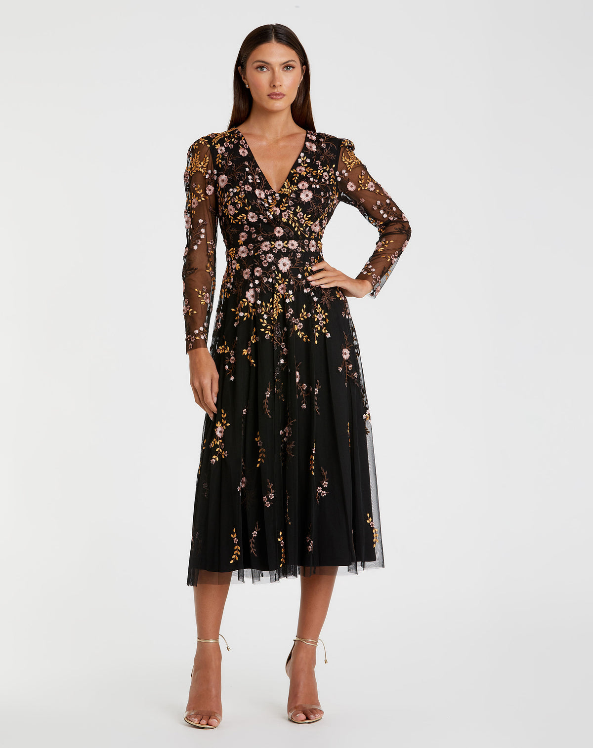 Mac Duggal 35103 Black Multi
