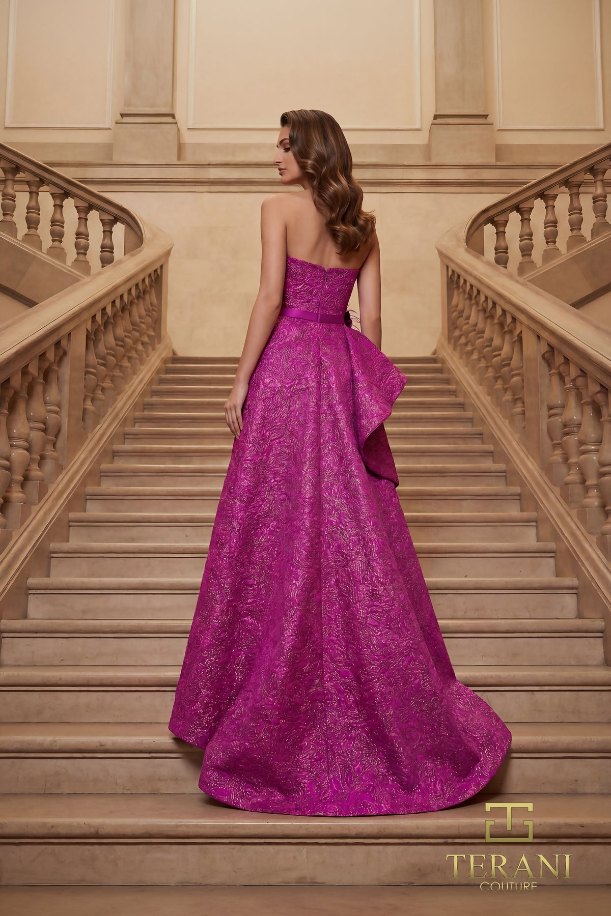 Terani Couture 262E7355 Fuchsia