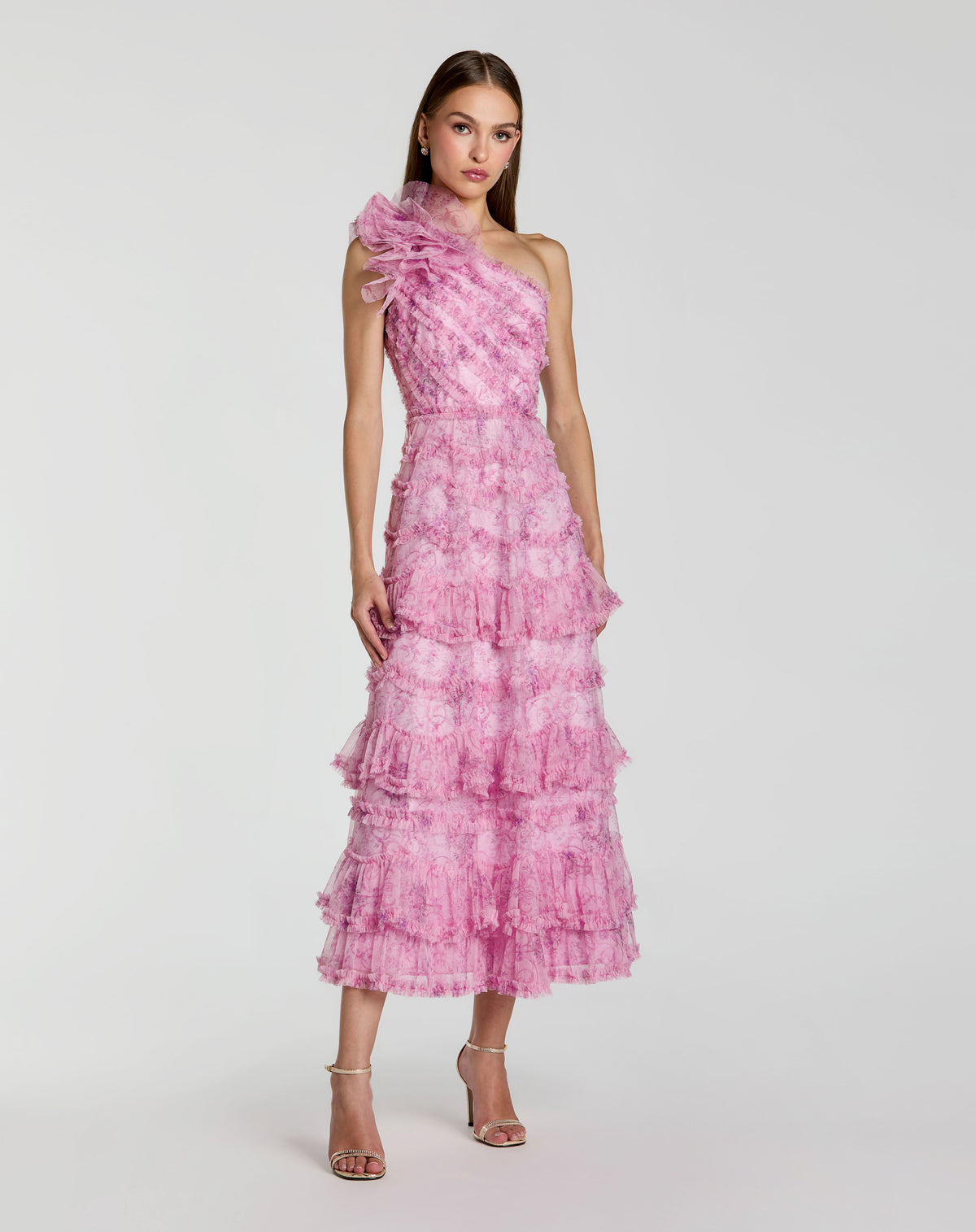 Mac Duggal 8422 Pastel Multi
