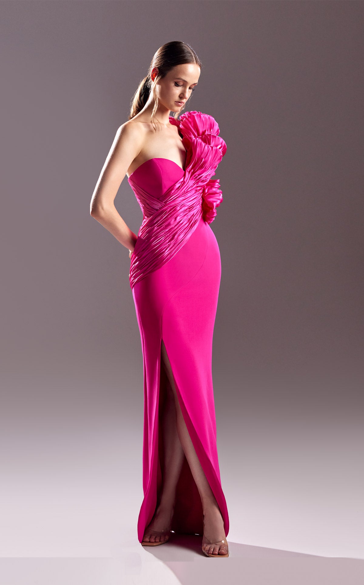 MNM Couture G1530 FUCHSIA
