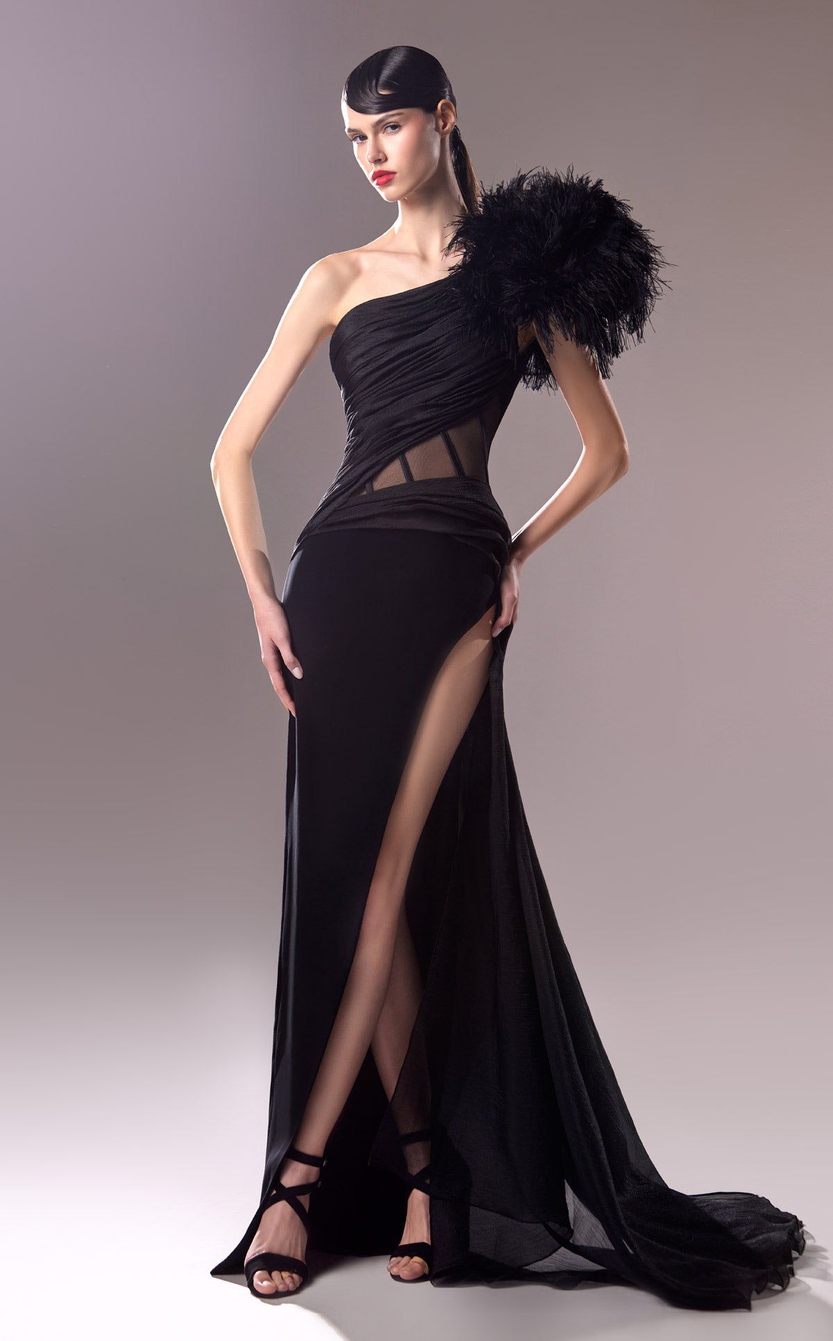 MNM Couture G1618 BLACK