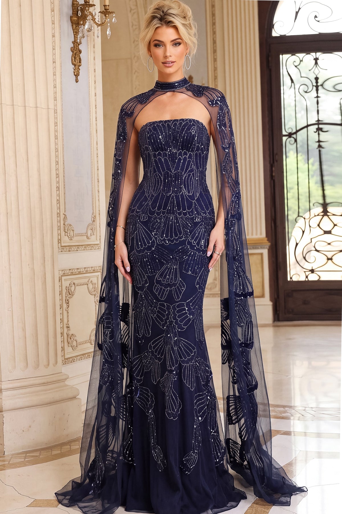 Jovani 52486 NAVY