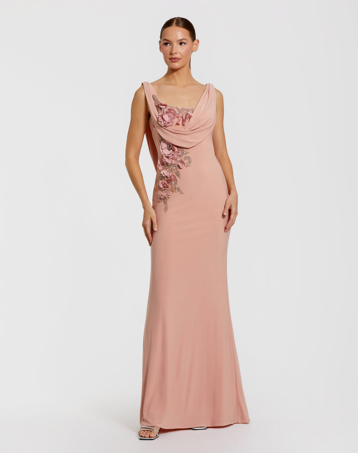 Mac Duggal 11910 Peach