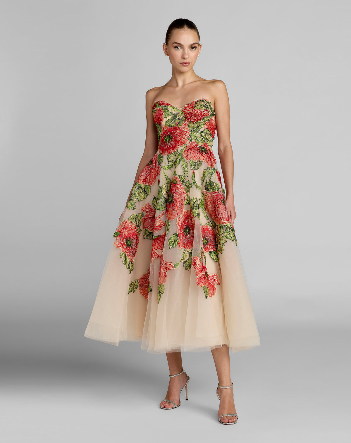Mac Duggal 21300 Nude Multi