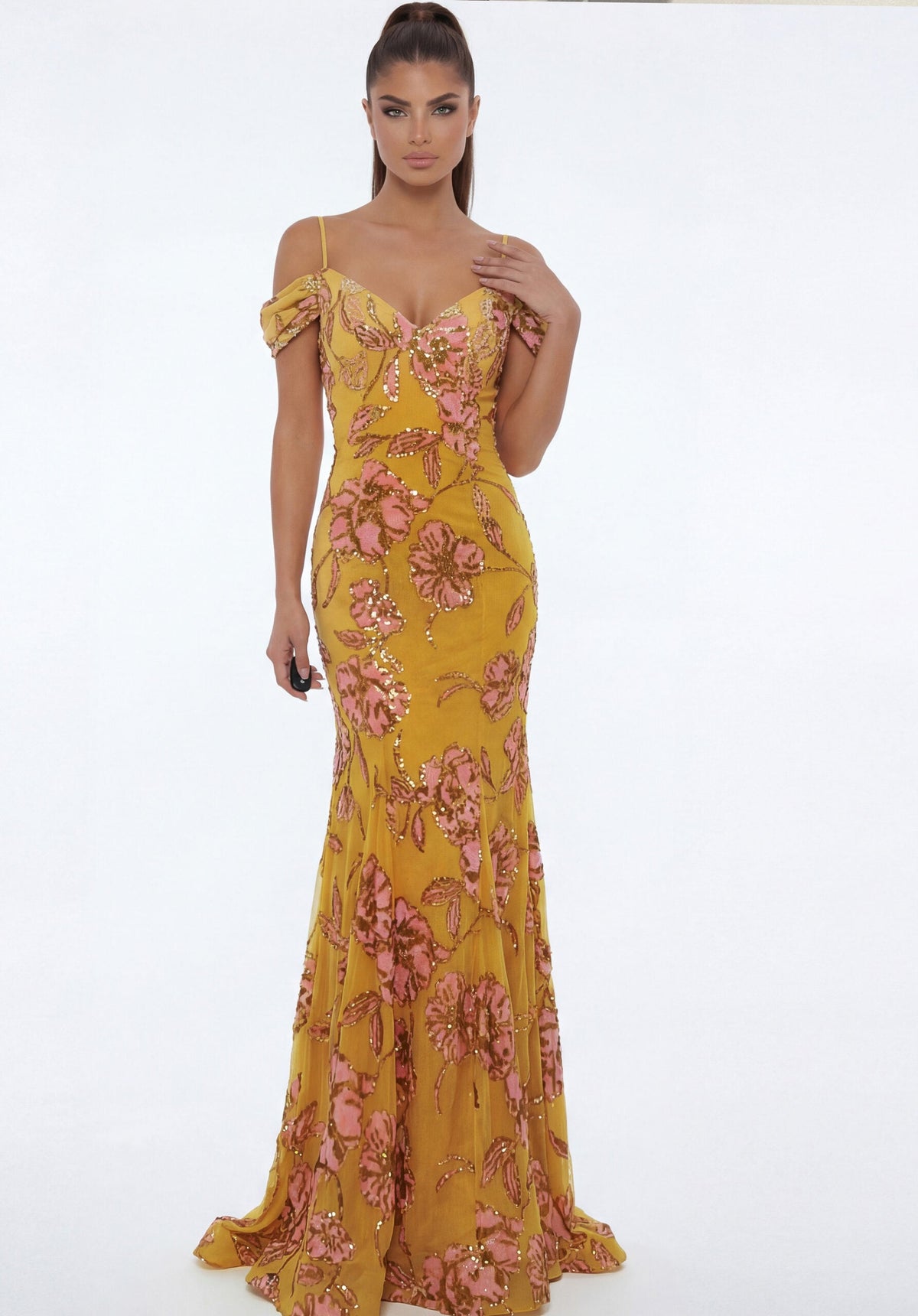 Jovani 44652 YELLOW/MULTI