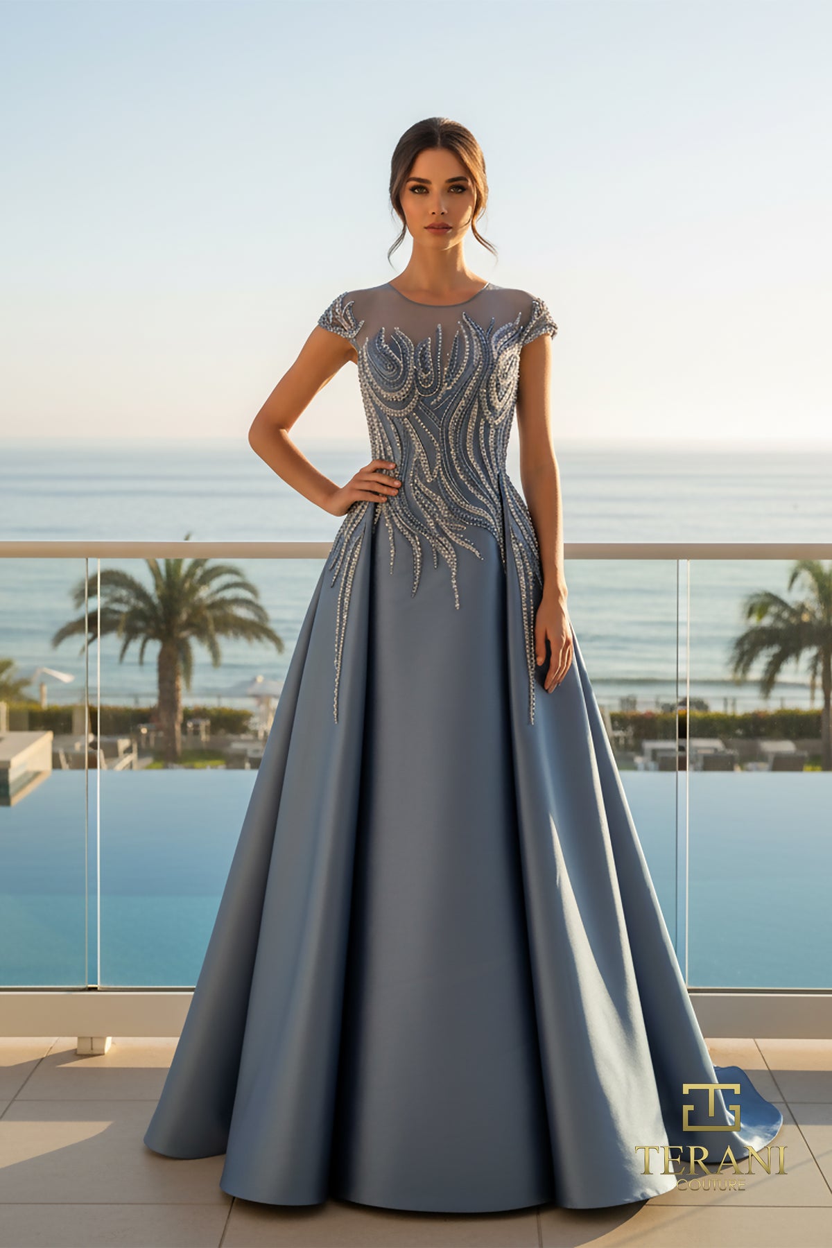 Terani Couture 261E6254 Slate