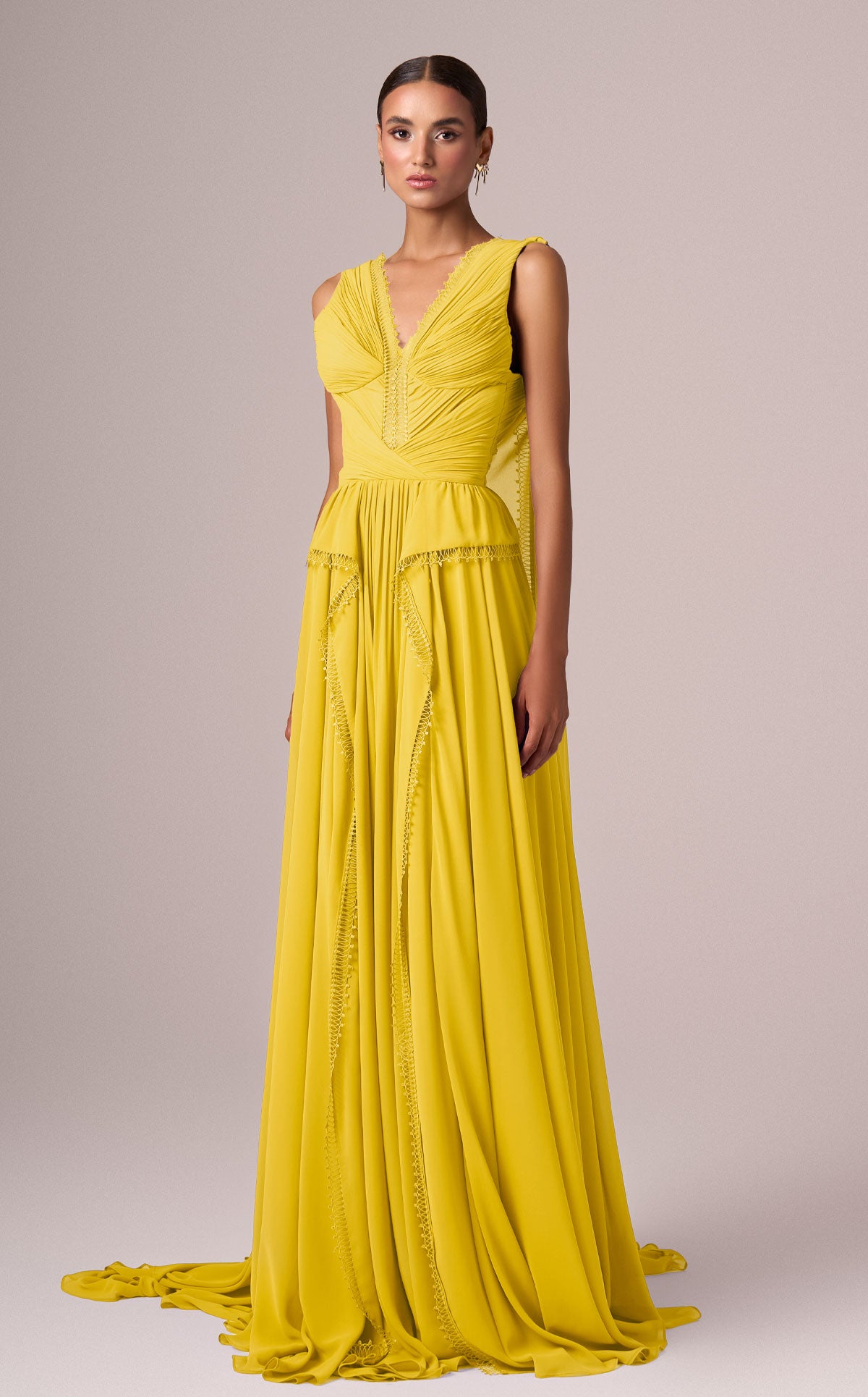 MNM Couture E0086 YELLOW