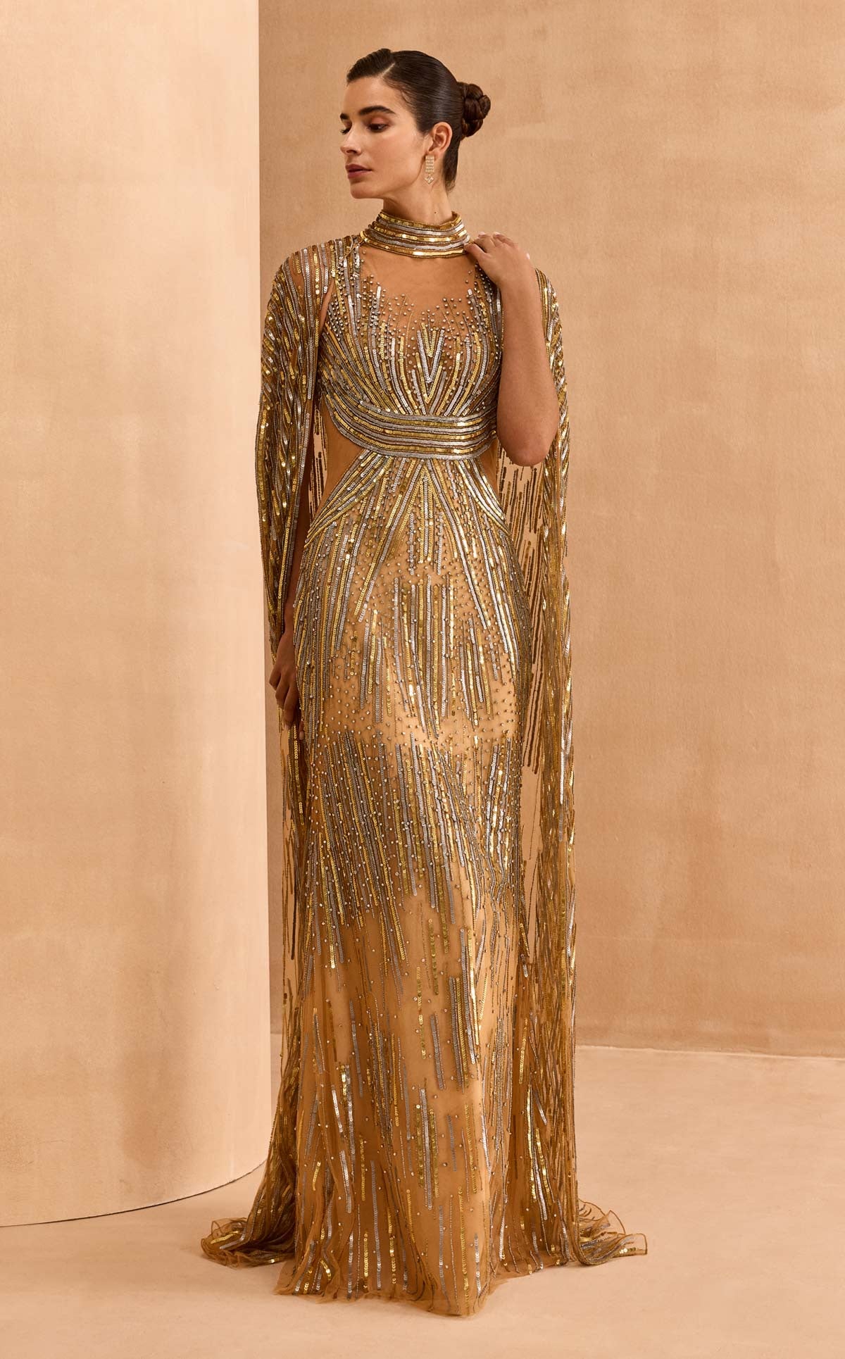 MNM Couture M1145 GOLD