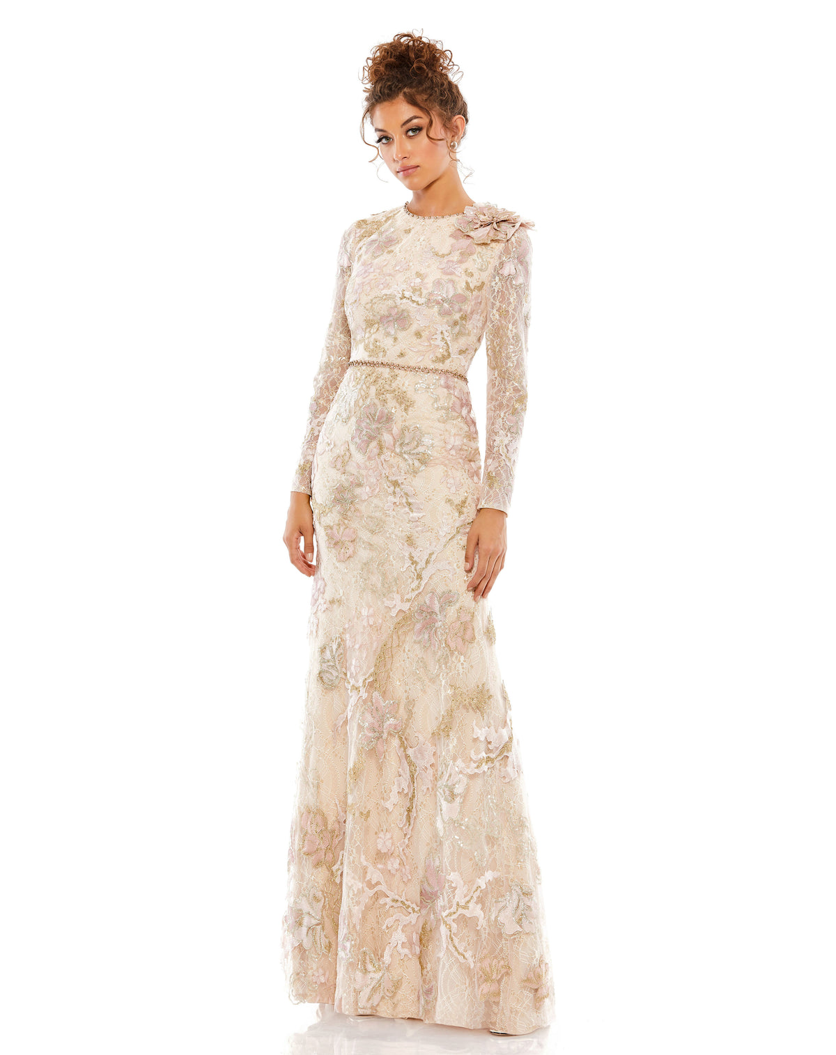 Mac Duggal 11174 Blush