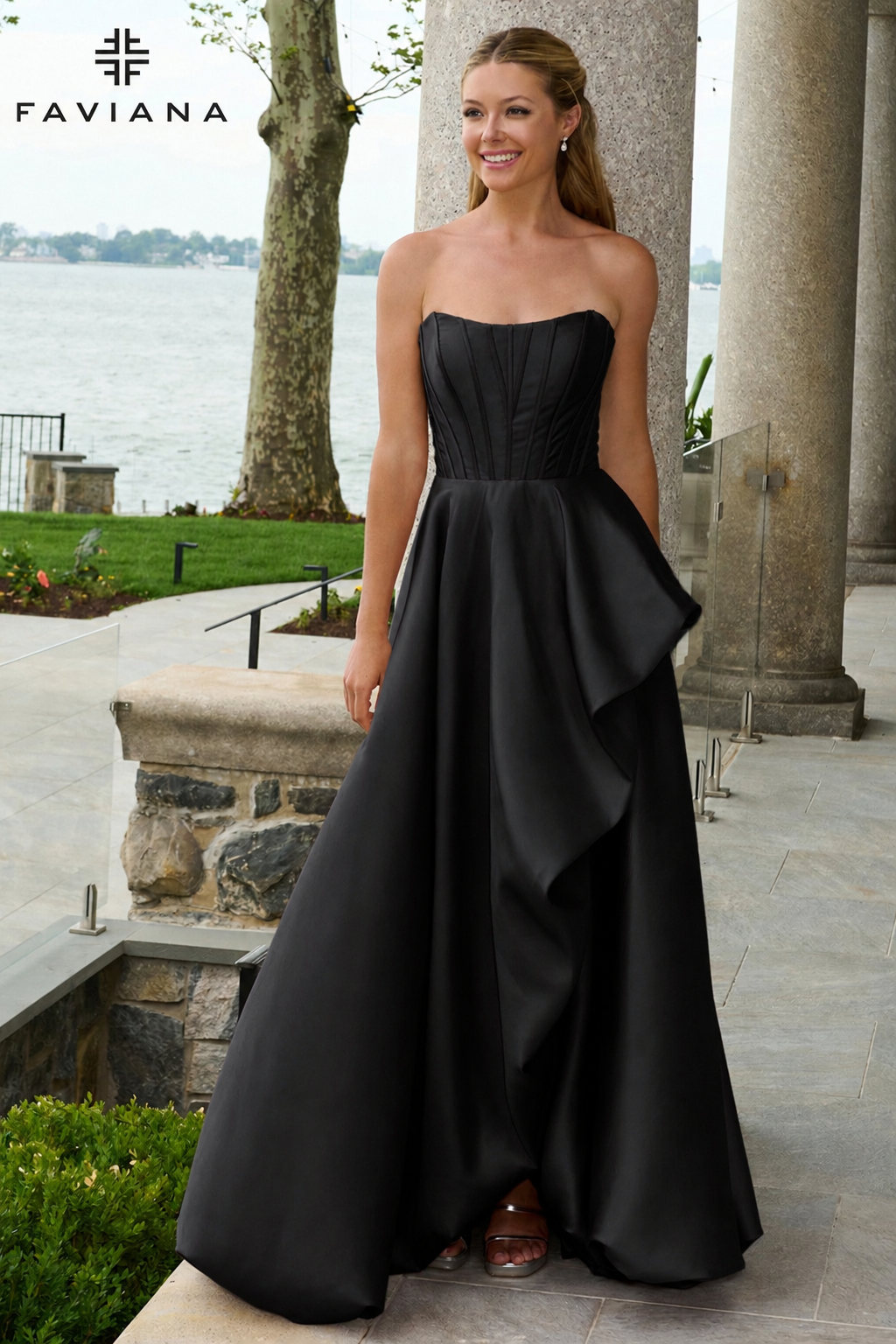Faviana E11671 BLACK