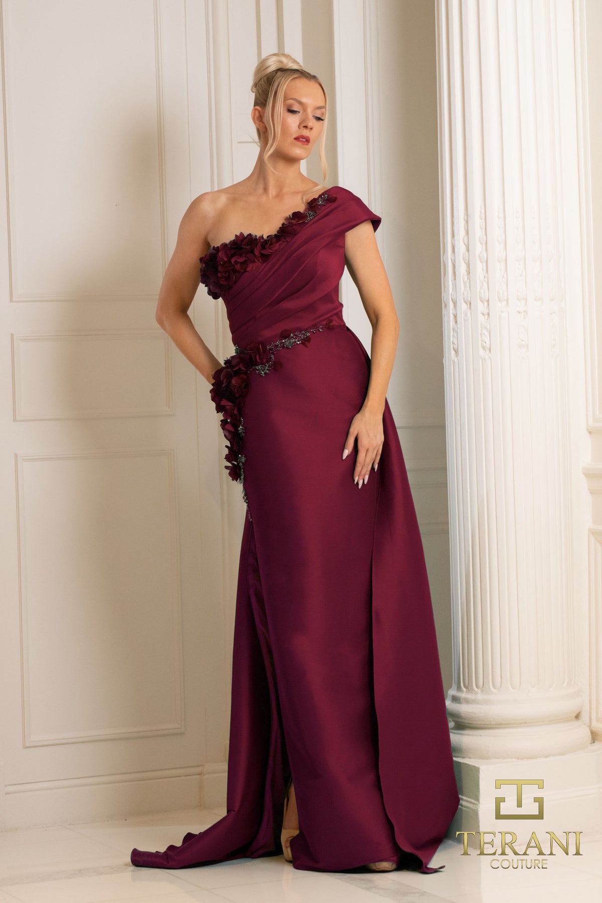 Terani Couture 252E5116 Wine