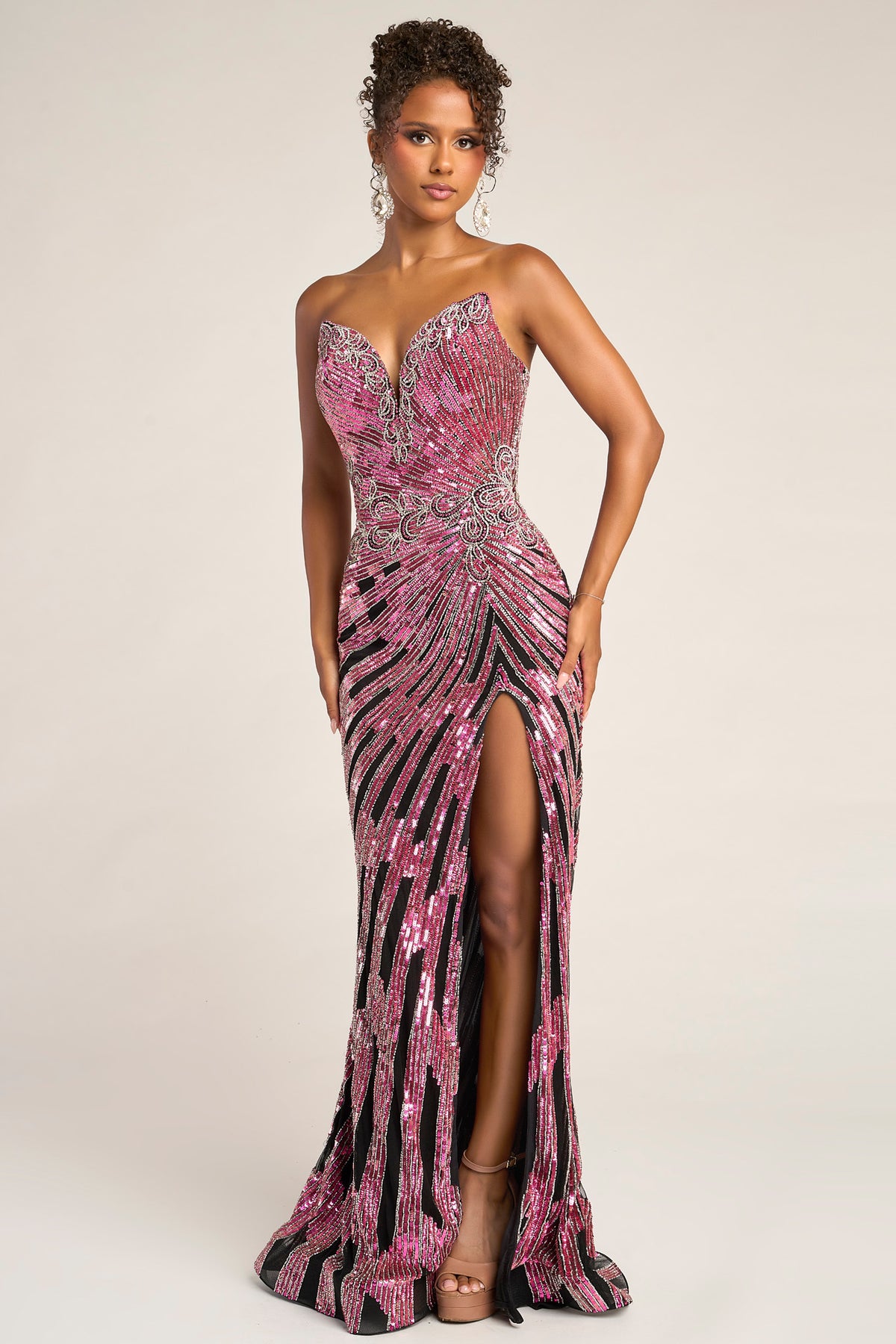 Portia and Scarlett PS26413C Black/Fuchsia