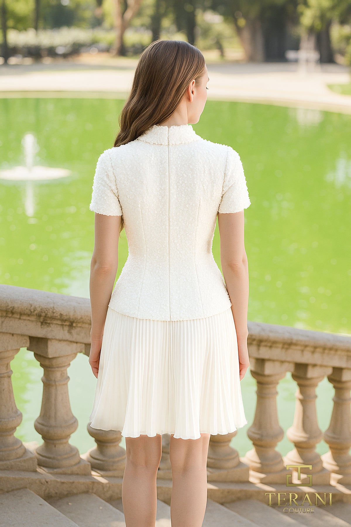 Terani Couture 261C6519 Ivory