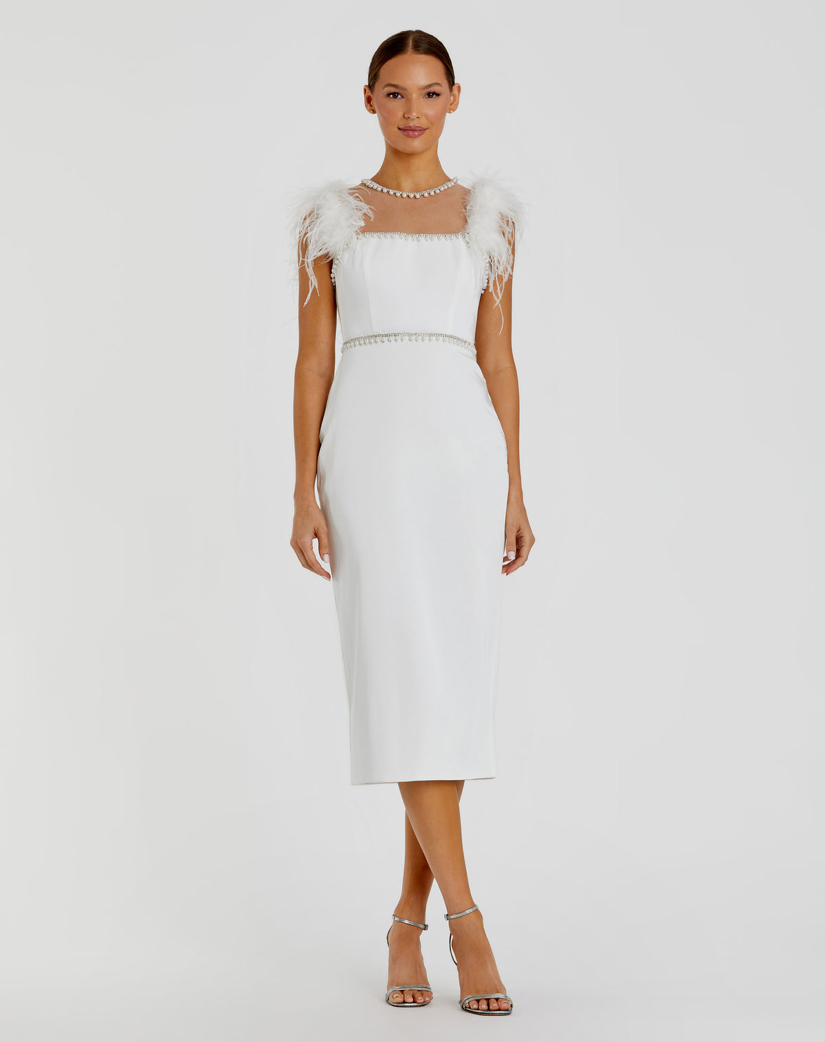 Mac Duggal 11438 White