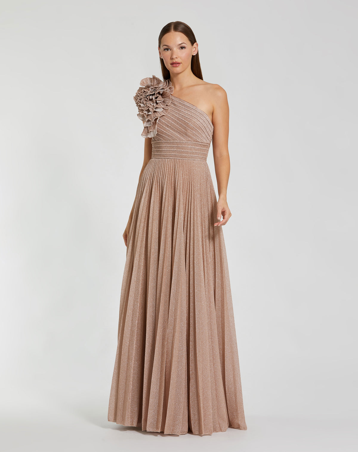 Mac Duggal 11879 Champagne