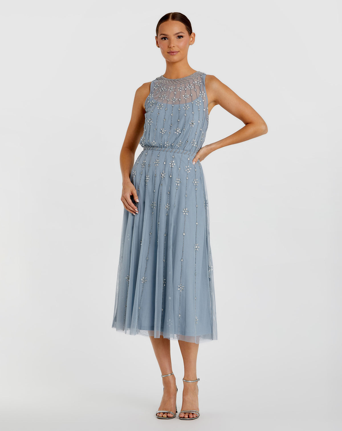 Mac Duggal 9222 Powder Blue
