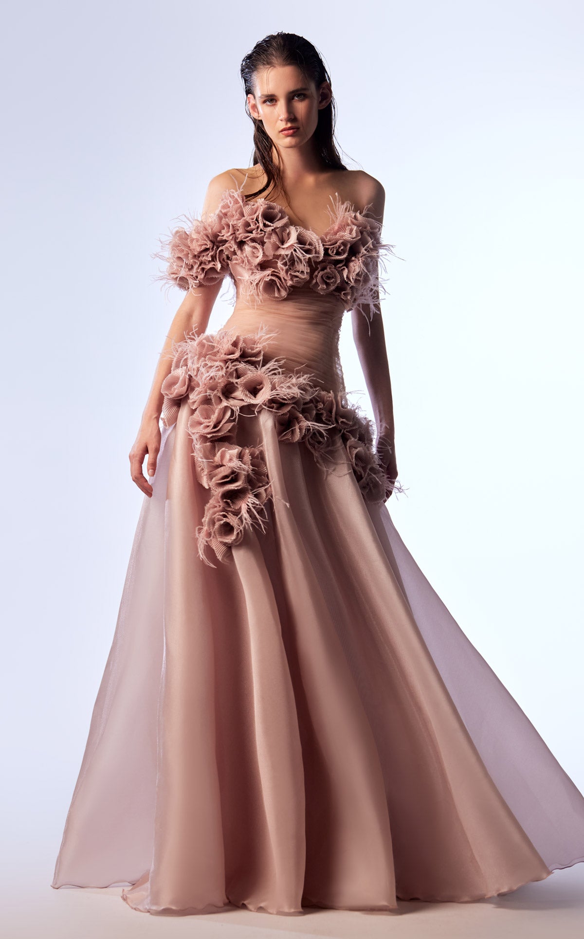 MNM Couture G1737 BEIGE