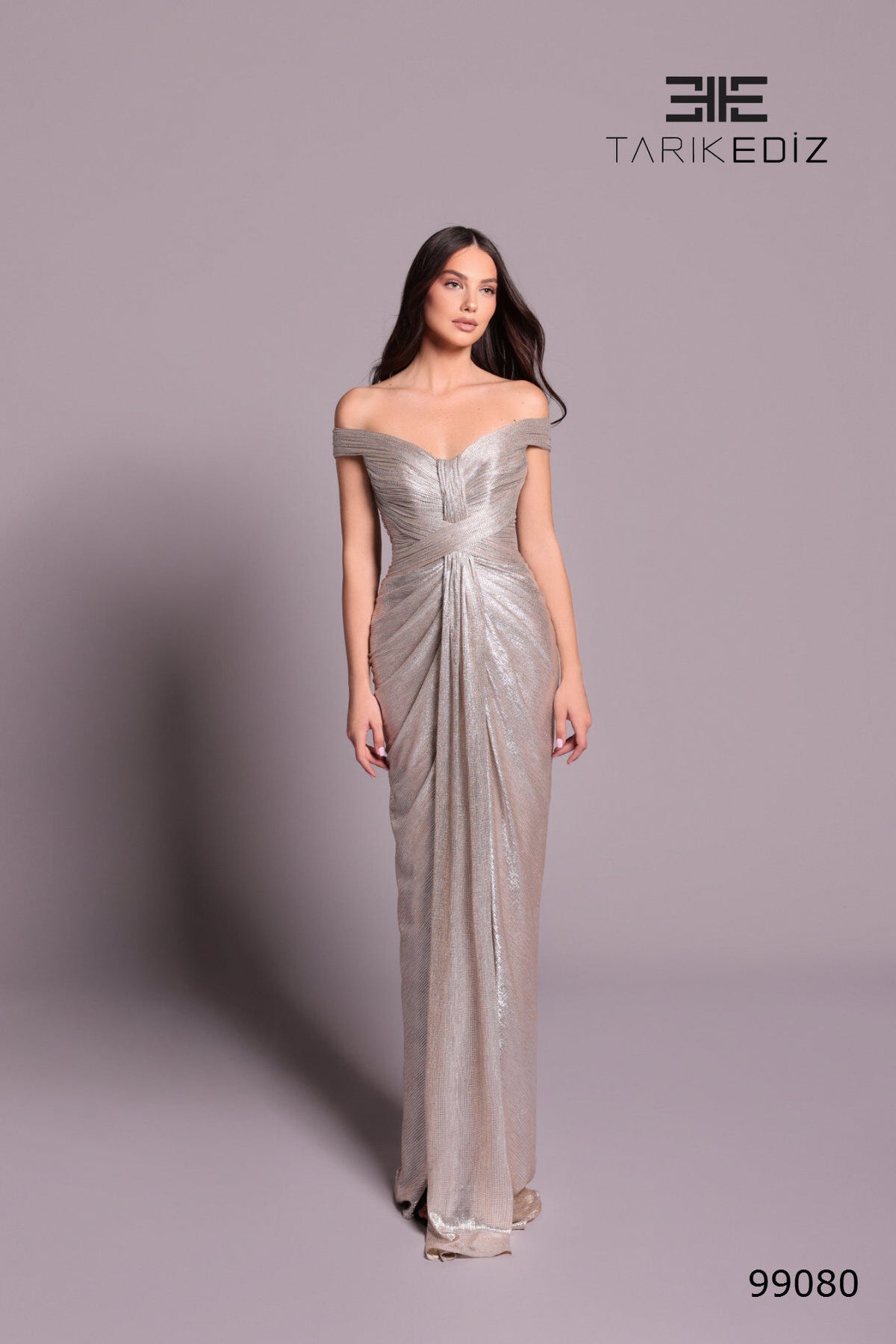 Tarik Ediz 99080 NUDE/SILVER