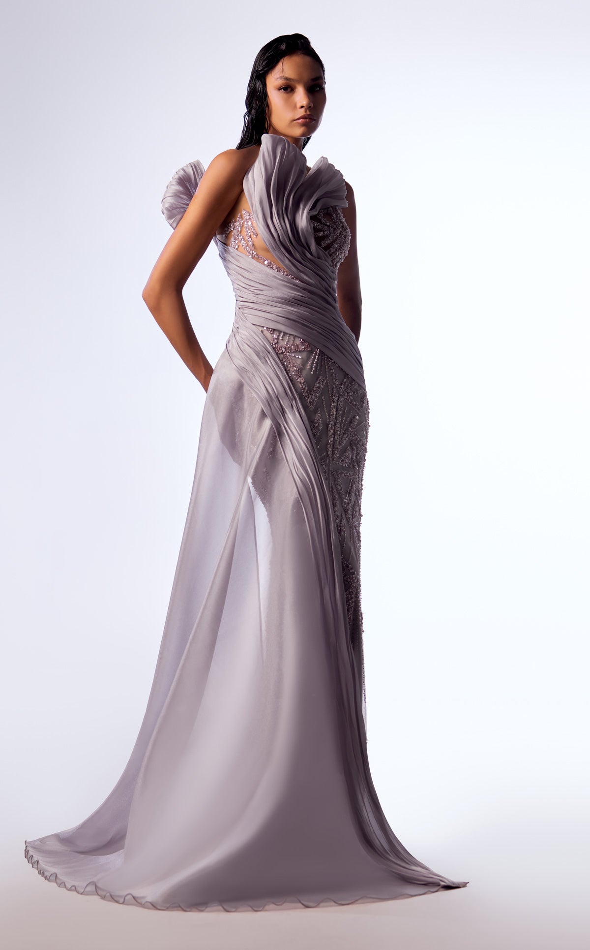 MNM Couture G1714 SILVER