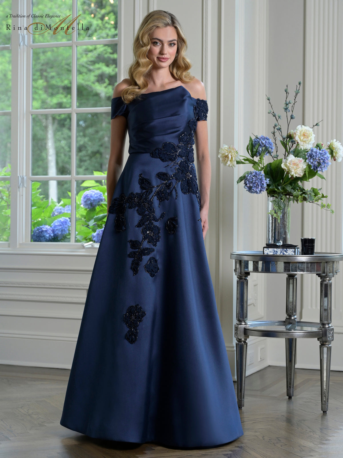 Rina Di Montella RD3344 Navy