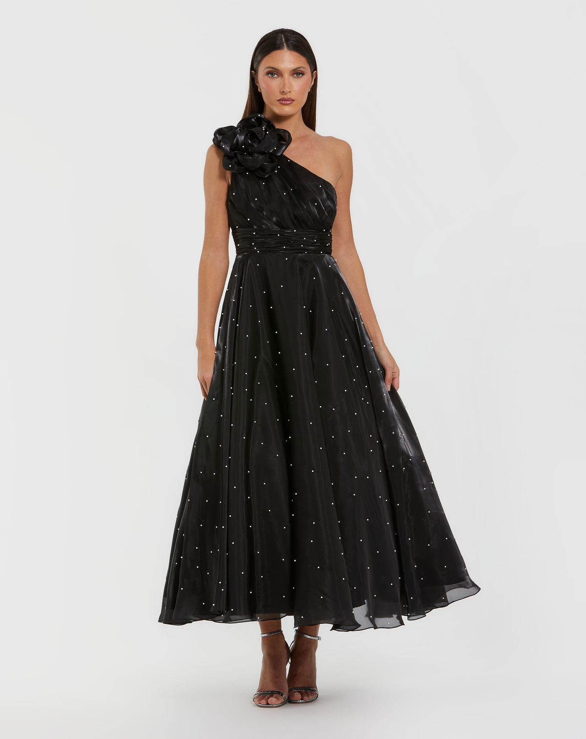 Mac Duggal 50078 Black Ivory