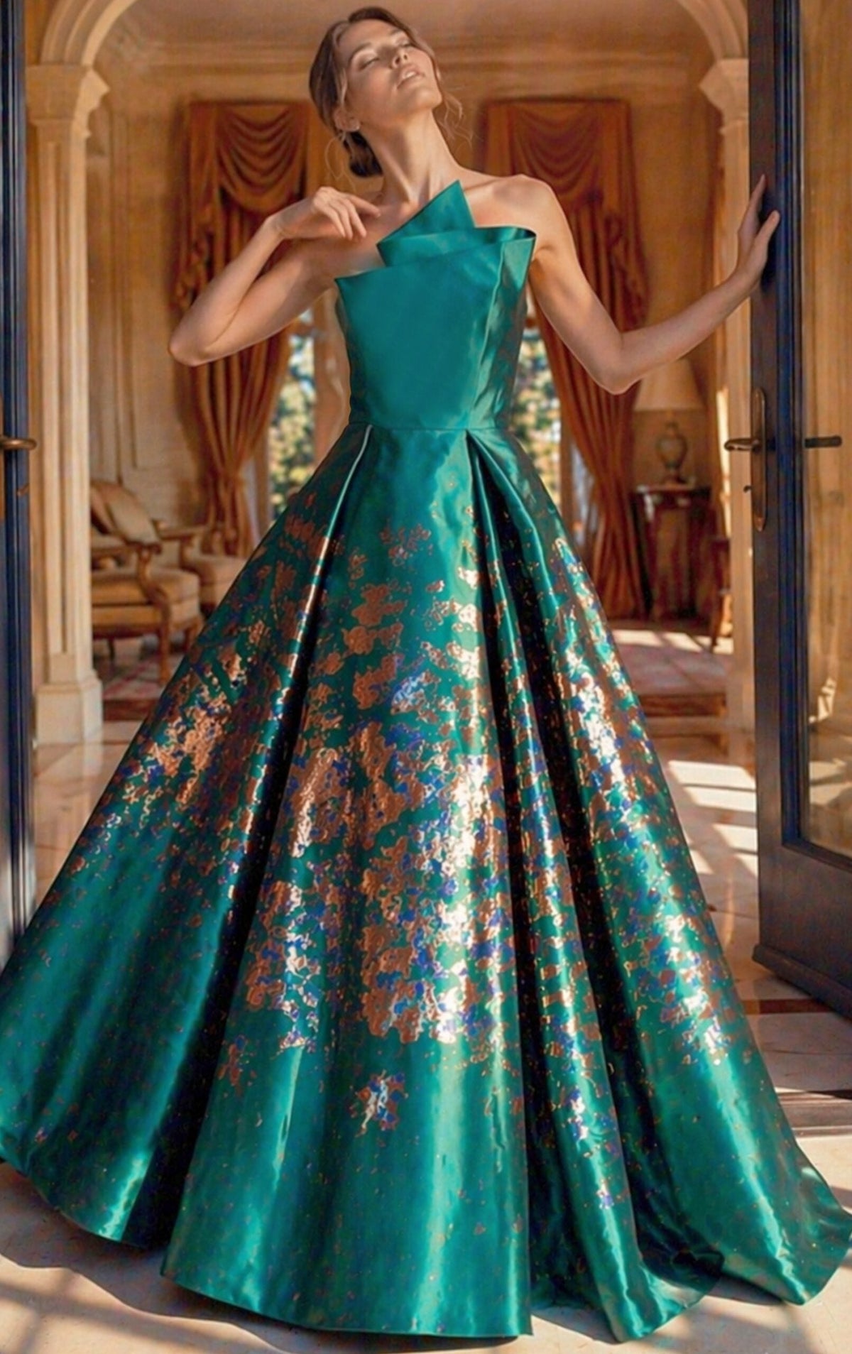 Jovani 49851 EMERALD