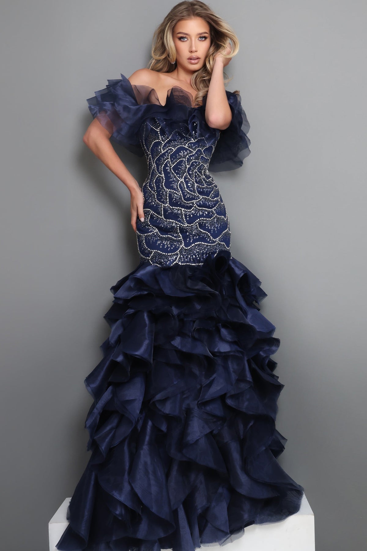 Jovani 48991 NAVY