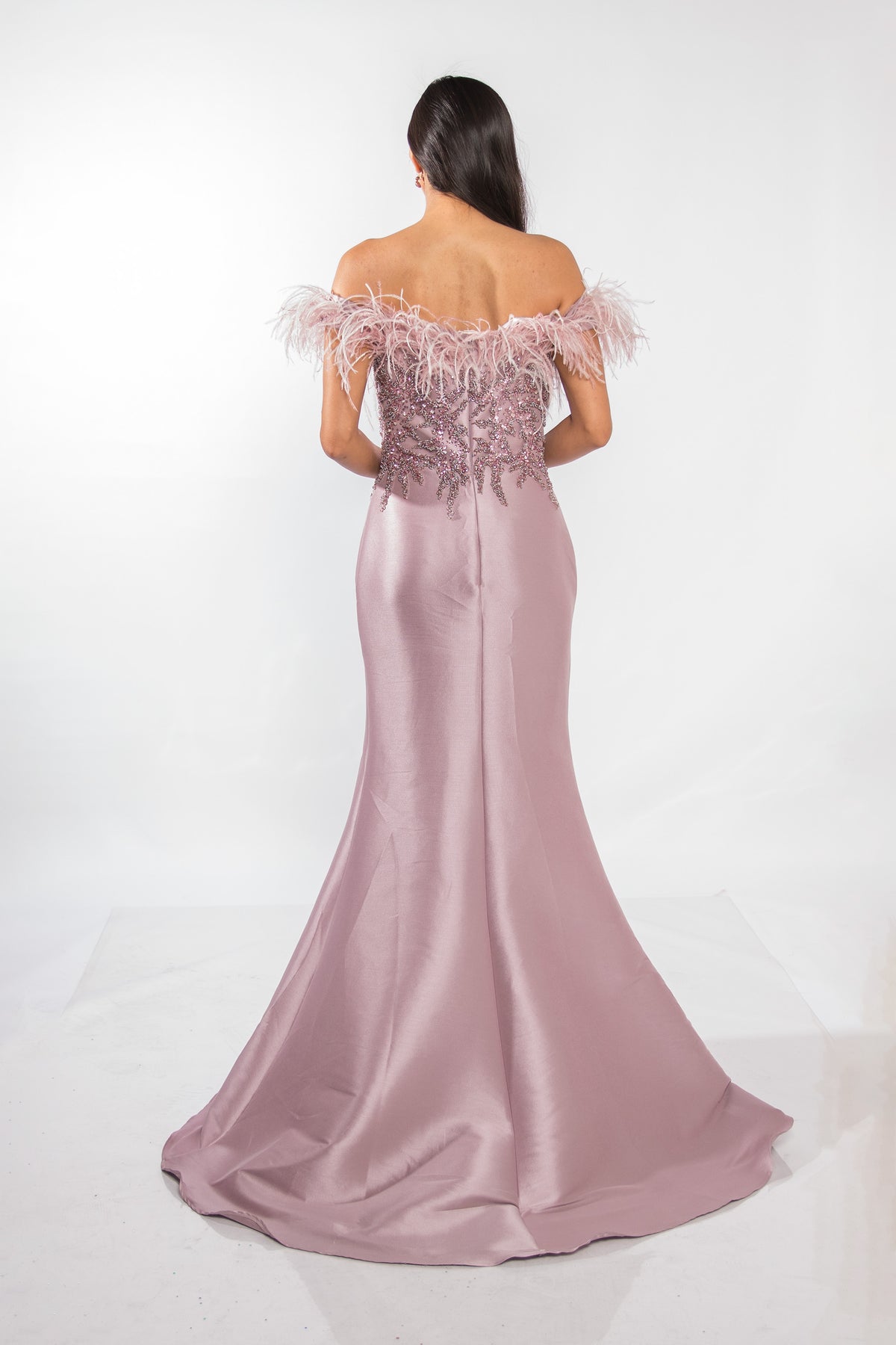 Terani Couture 241E2490 Navy