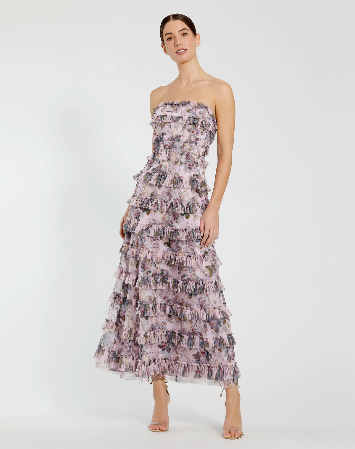 Mac Duggal 8137 Purple Multi