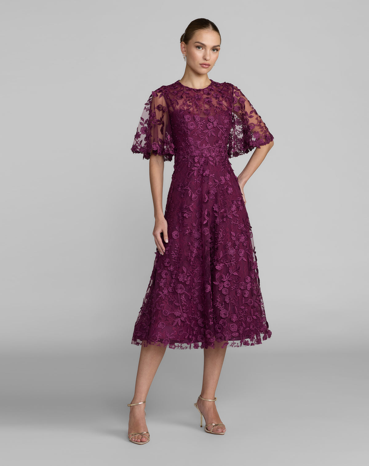 Mac Duggal 69036 Aubergine
