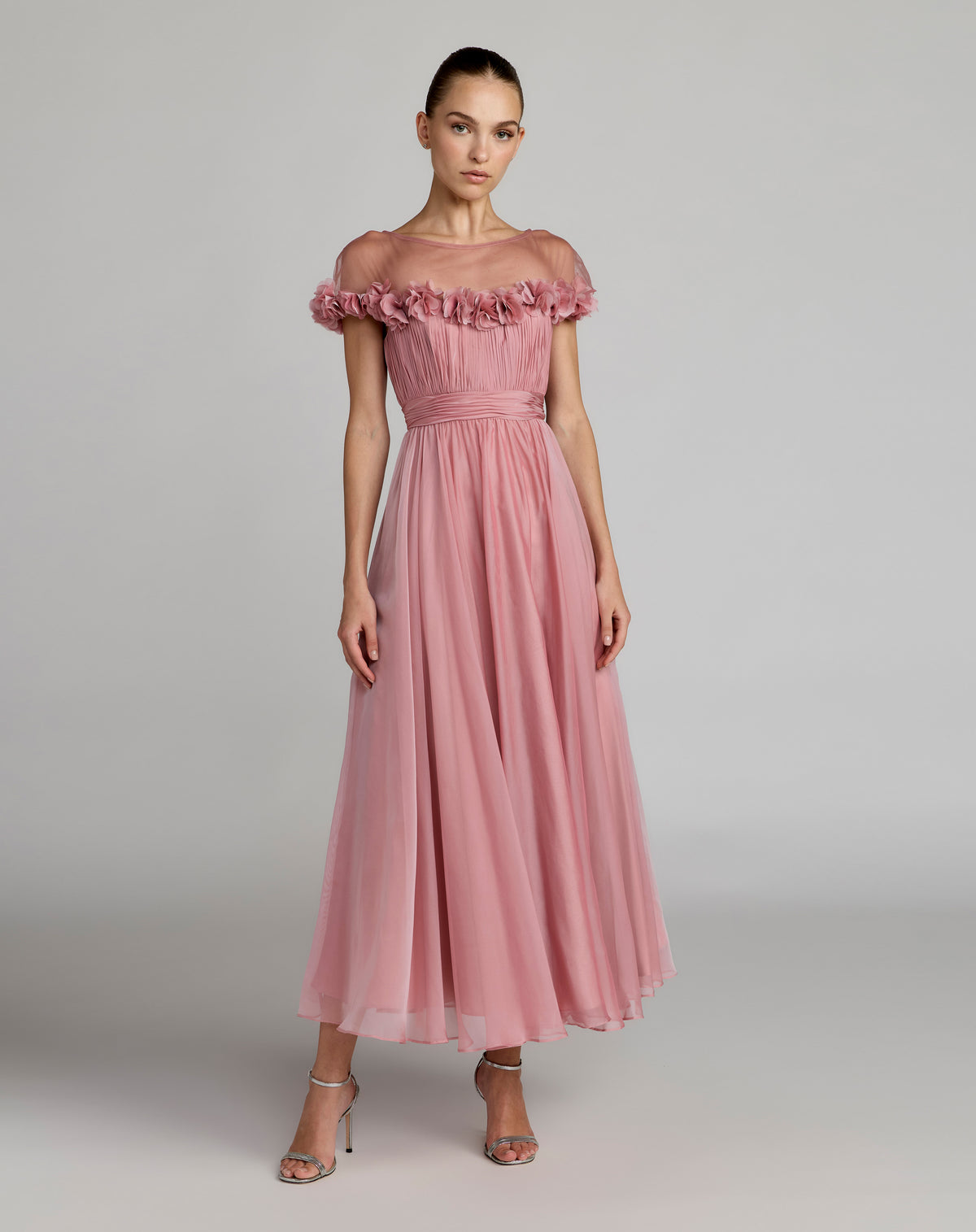 Mac Duggal 68966 Rose Gold