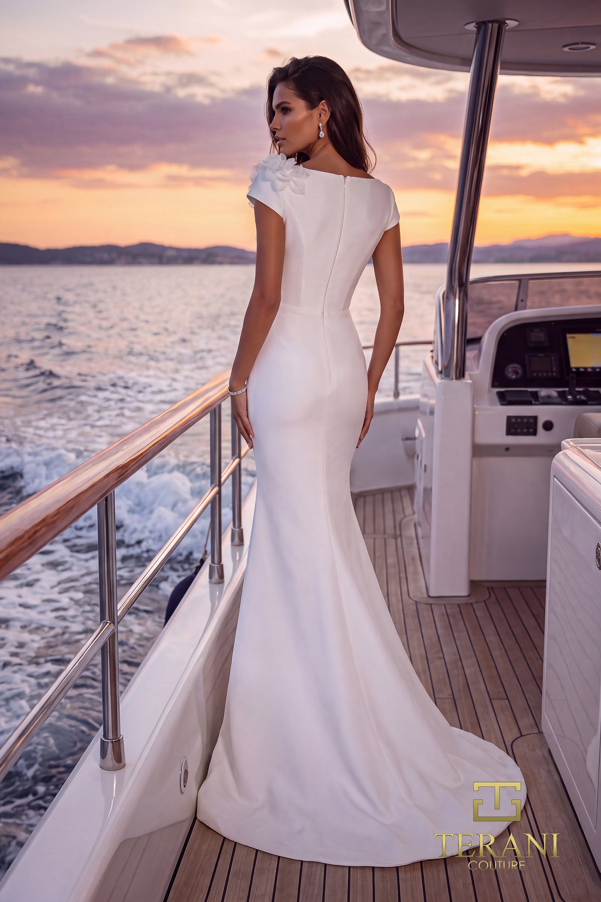 Terani Couture 271E8252 Ivory