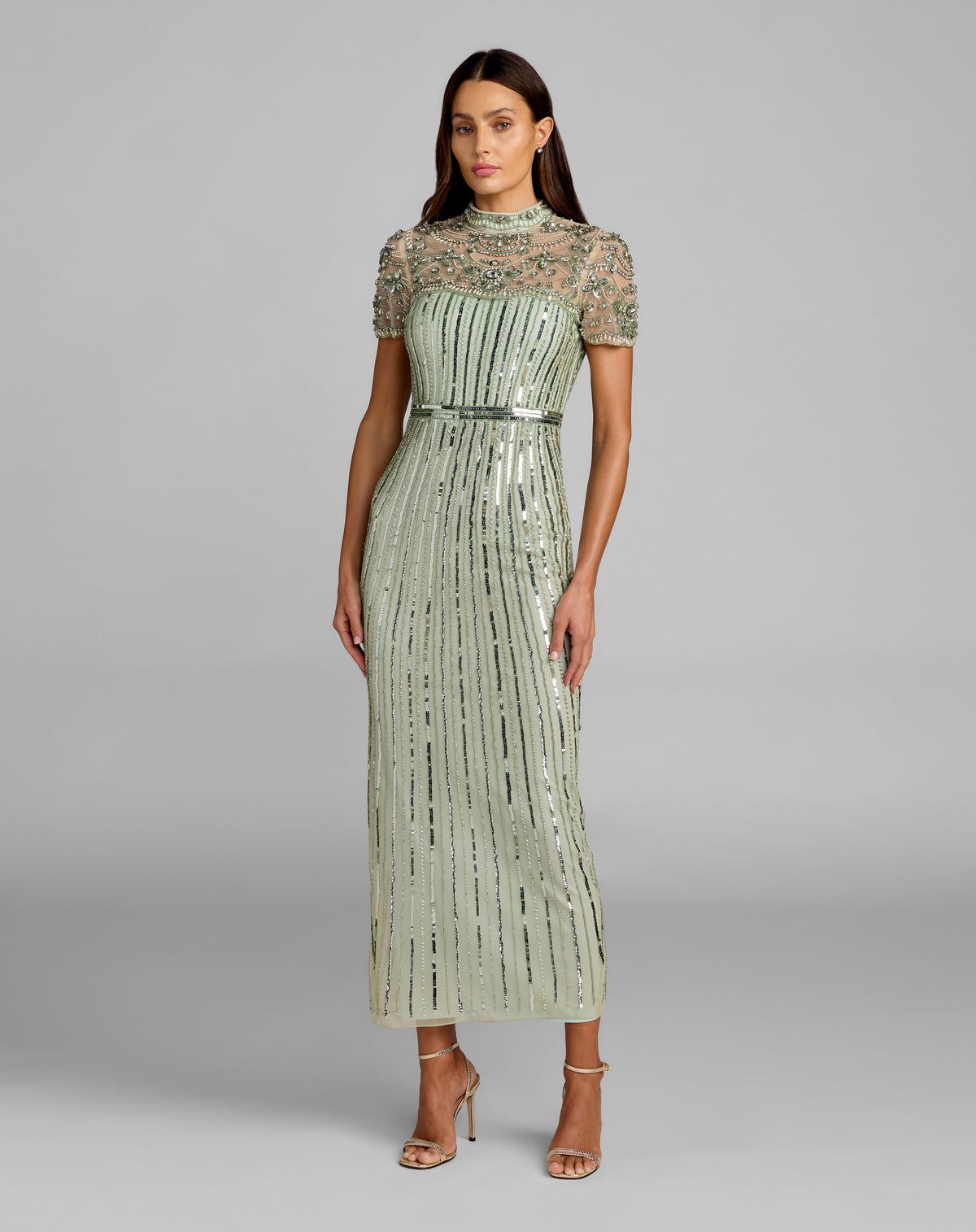 Mac Duggal 23075 Light Sage