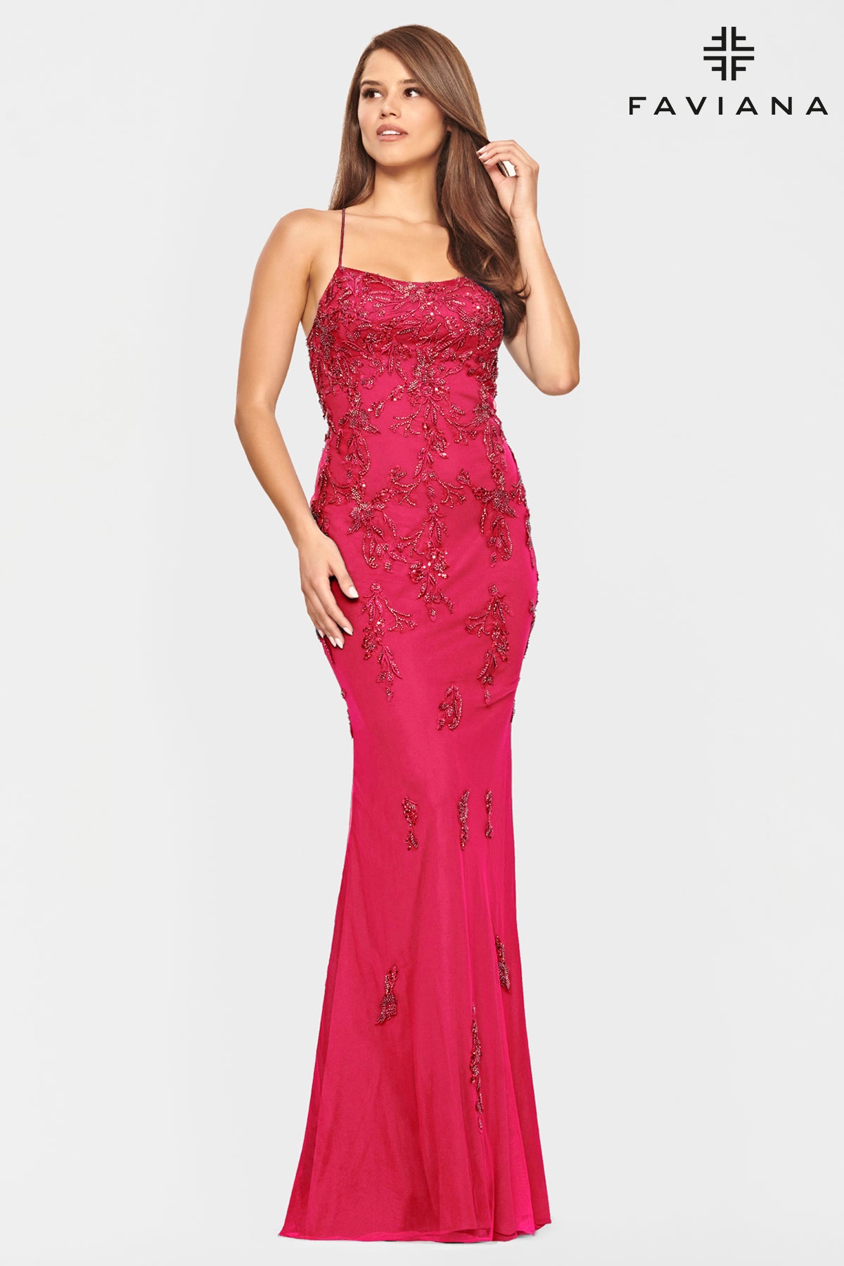 Faviana S10634 Raspberry