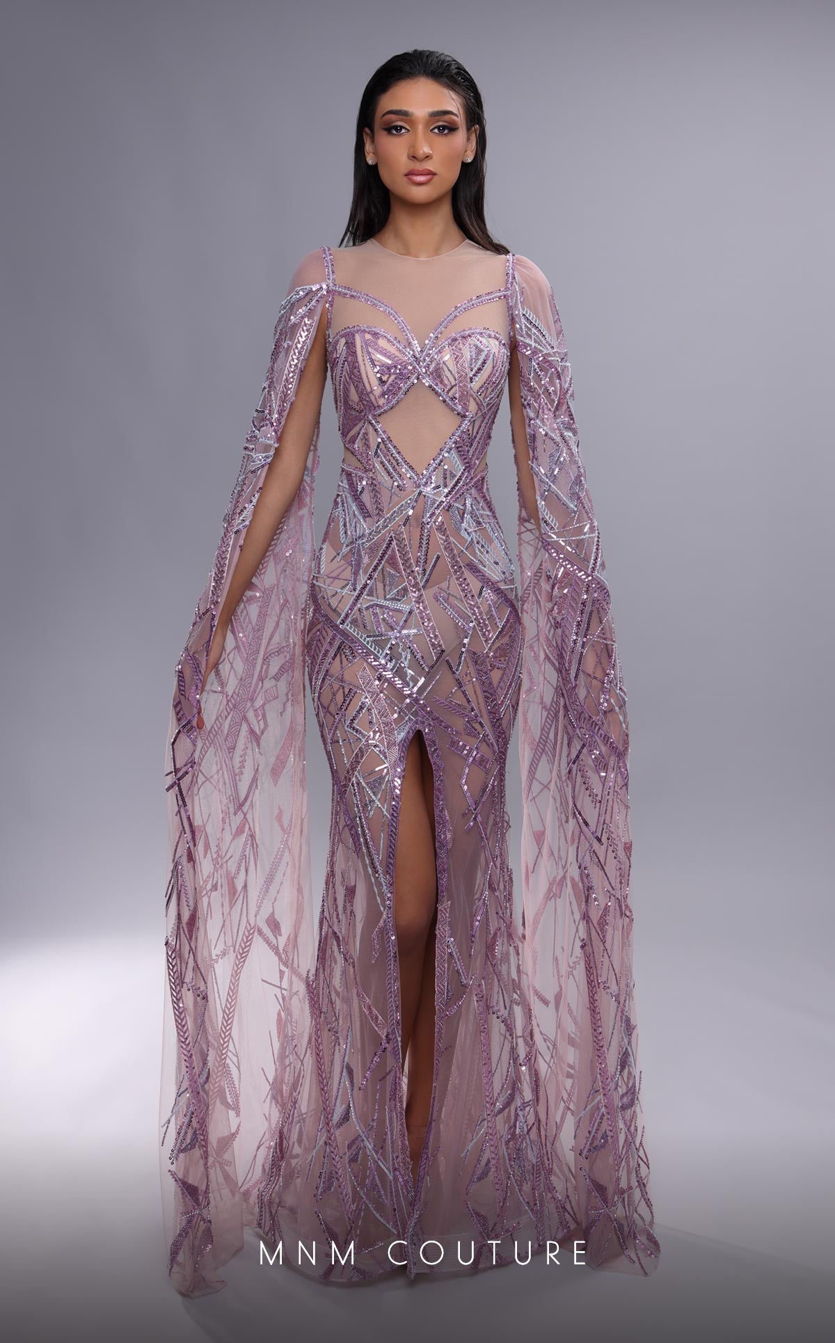 MNM Couture K4091 PURPLE