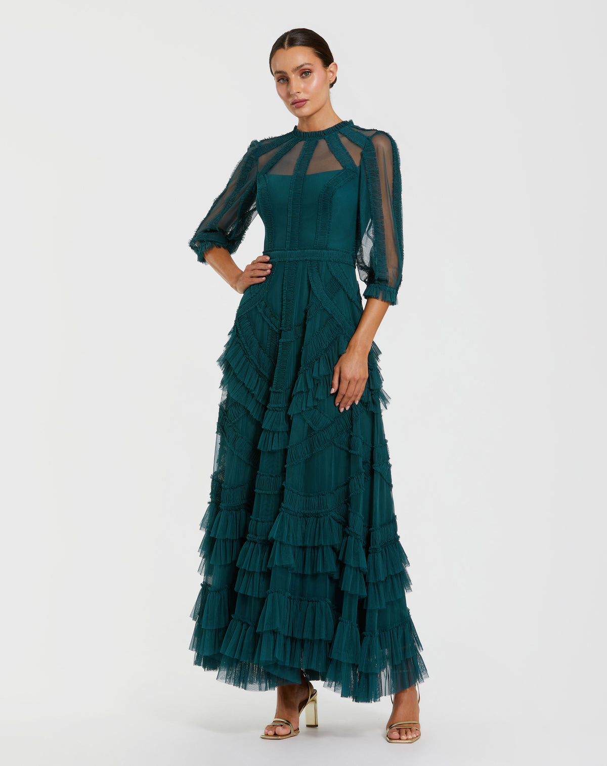 Mac Duggal 8251 Teal