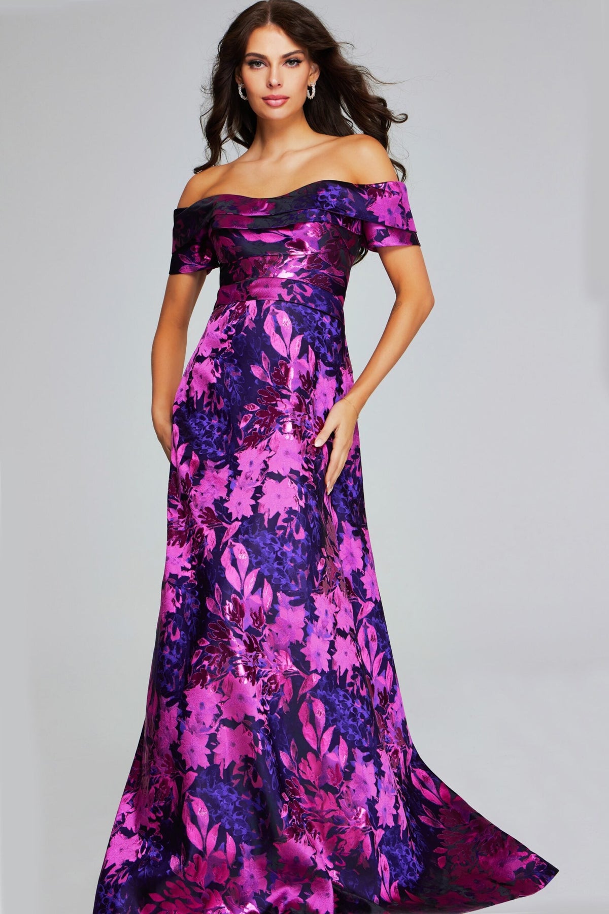 Jovani 42506 FUSCHIA/PURPLE