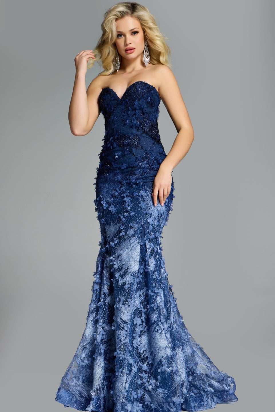 Jovani 42740 DENIM