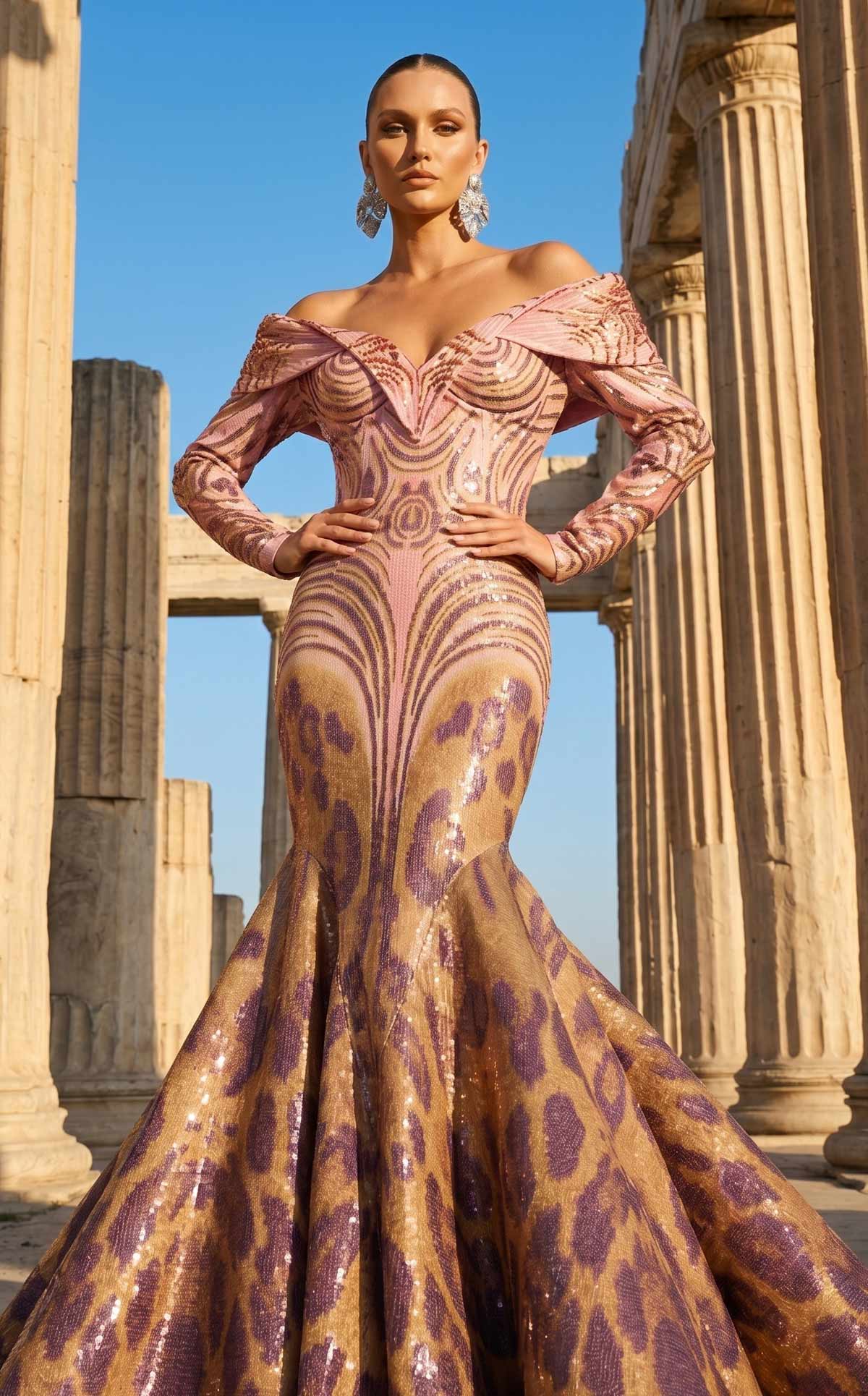 MNM Couture F02973 PINK