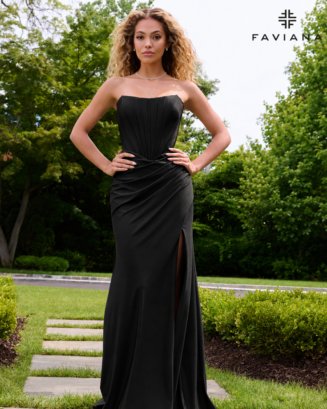 Faviana E11659 BLACK