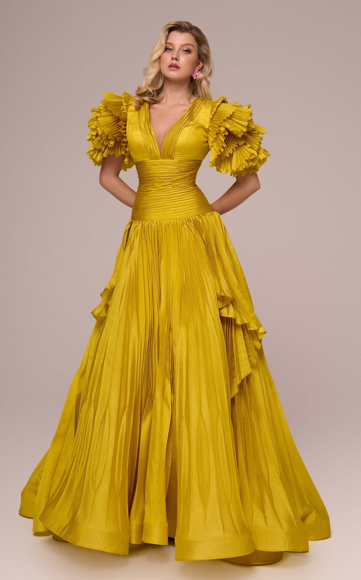 MNM Couture F02885 OLIVE